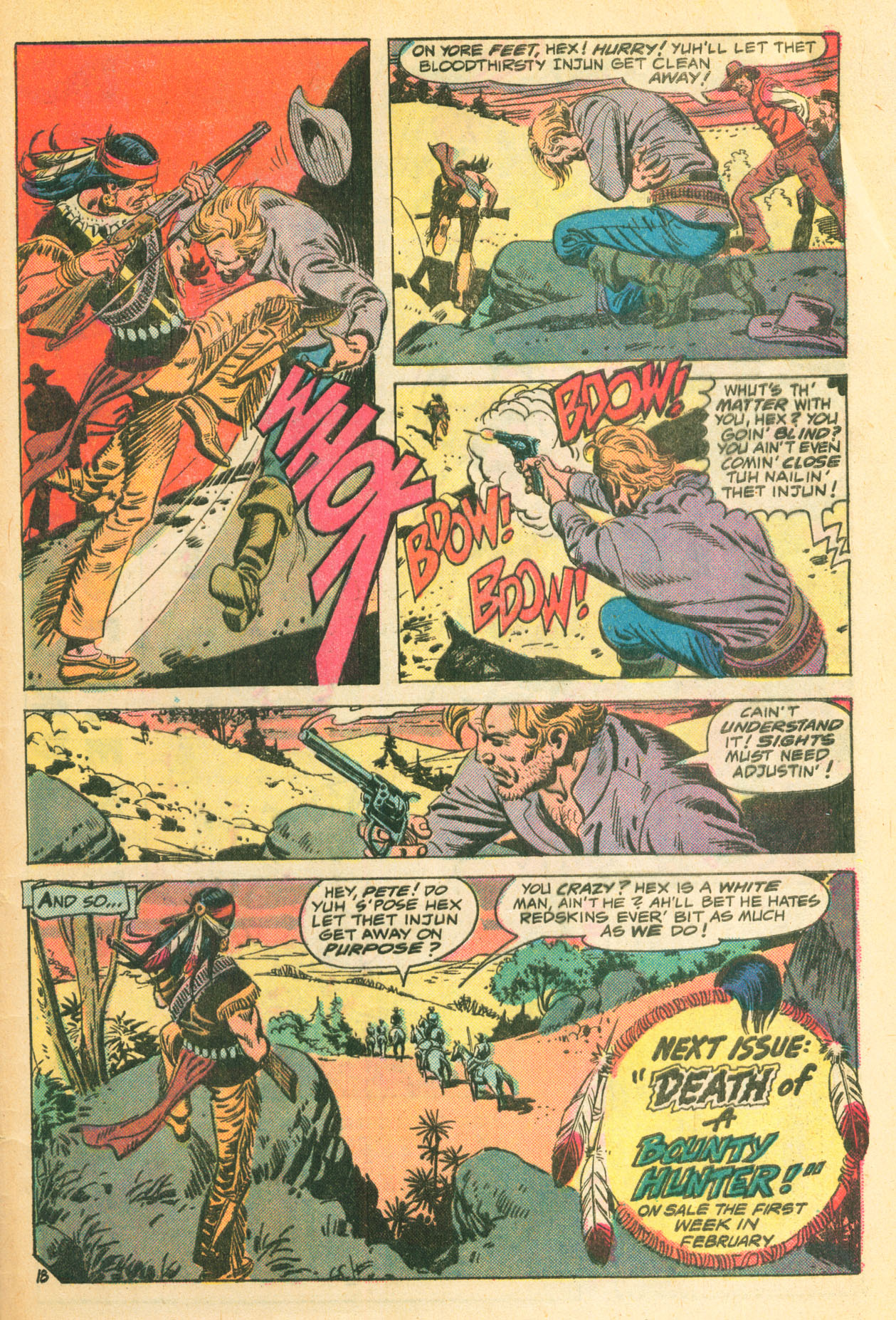 Read online Weird Western Tales (1972) comic -  Issue #33 - 19