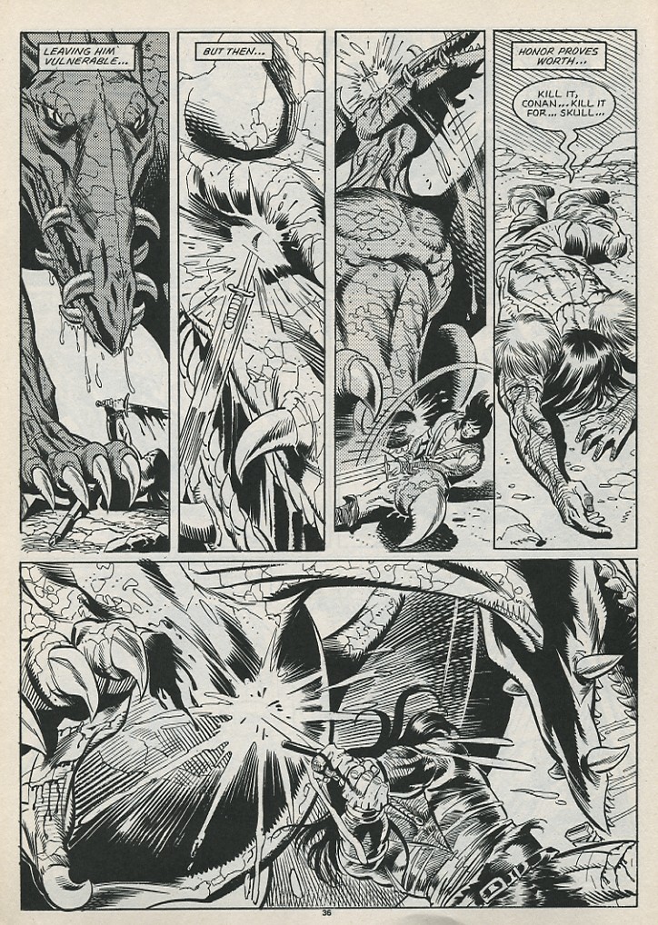 Read online The Savage Sword Of Conan comic -  Issue #188 - 38