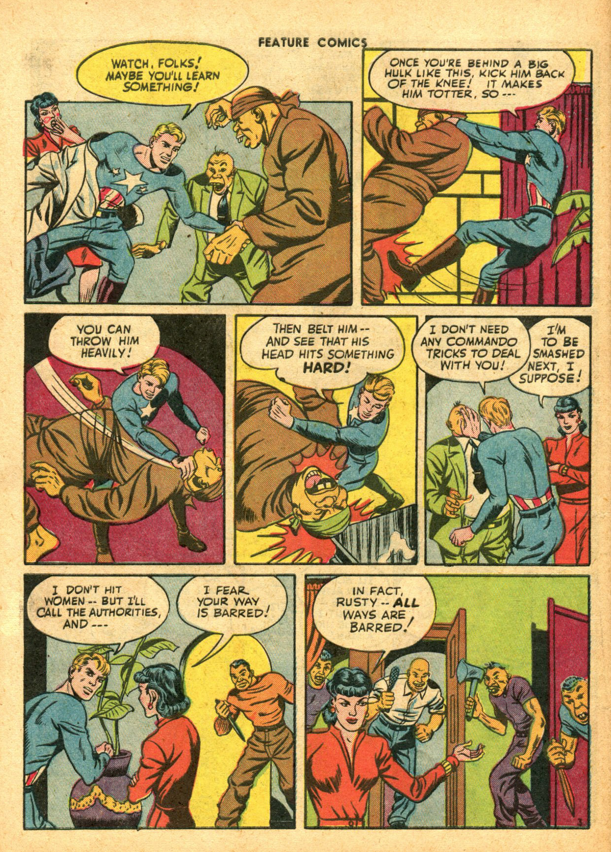 Read online Feature Comics comic -  Issue #78 - 54