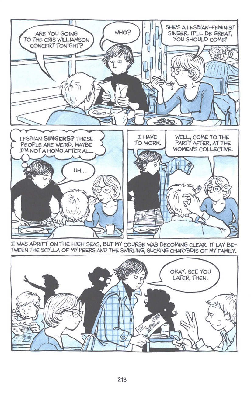 Read online Fun Home: A Family Tragicomic comic -  Issue # TPB - 219