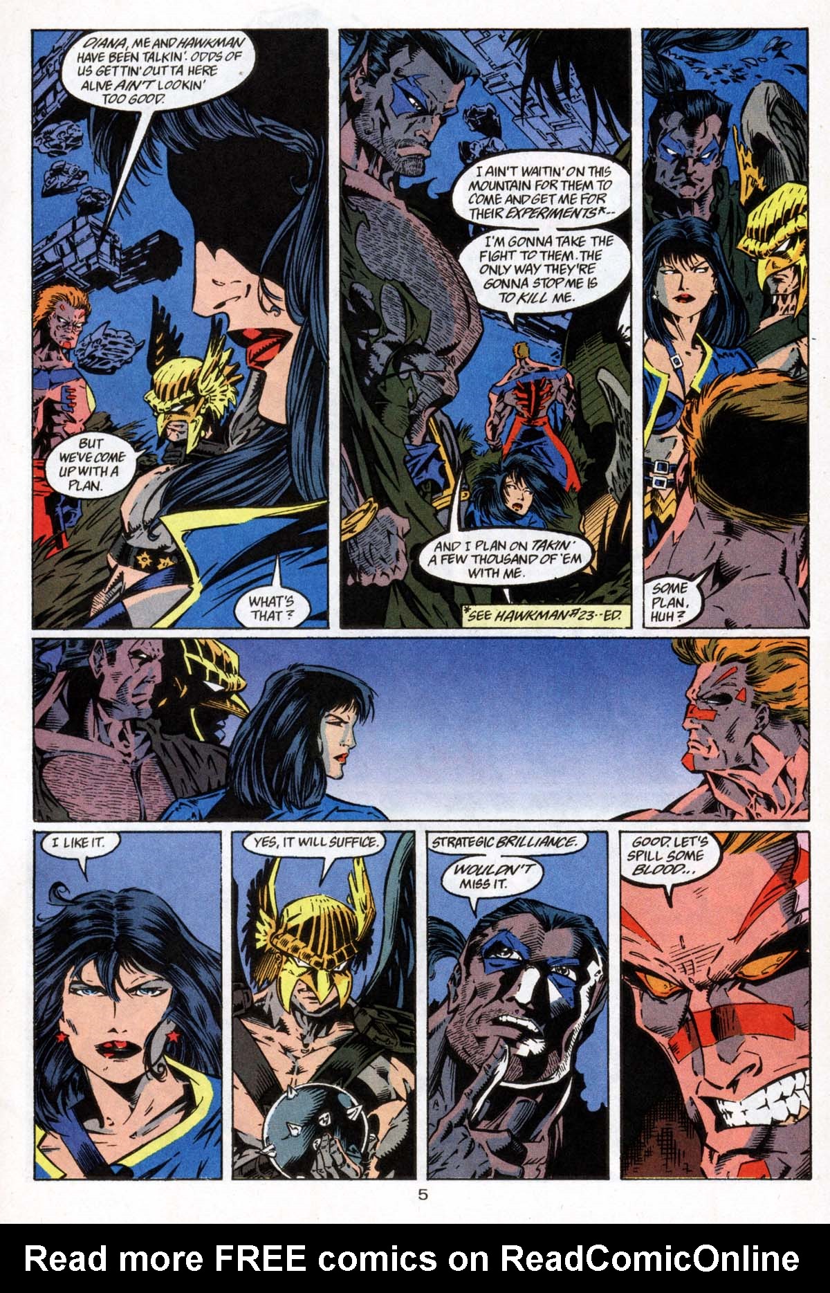 Read online Justice League America comic -  Issue #102c - 6