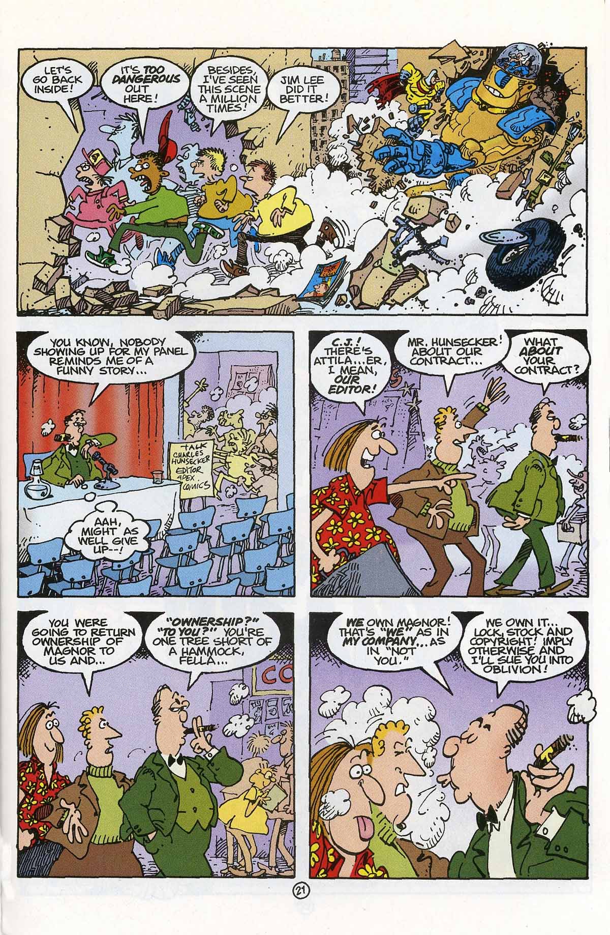 Read online The Mighty Magnor comic -  Issue #3 - 22