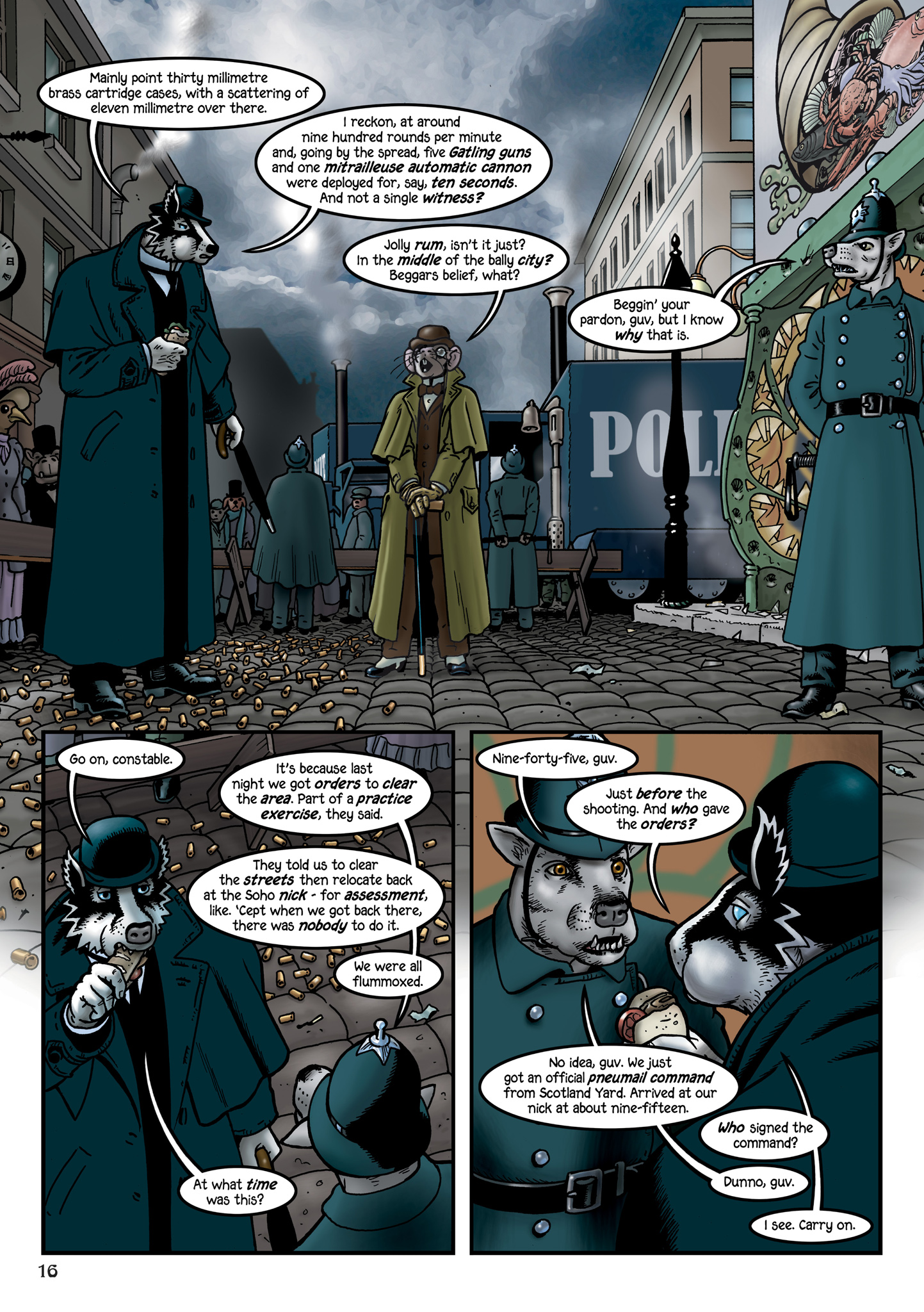 Read online Grandville Force Majeur comic -  Issue # TPB (Part 1) - 18