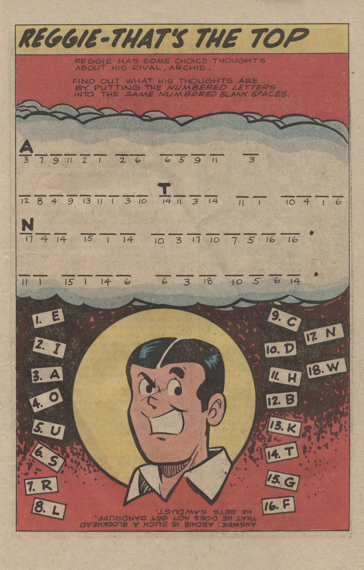 Read online Reggie and Me (1966) comic -  Issue #123 - 27