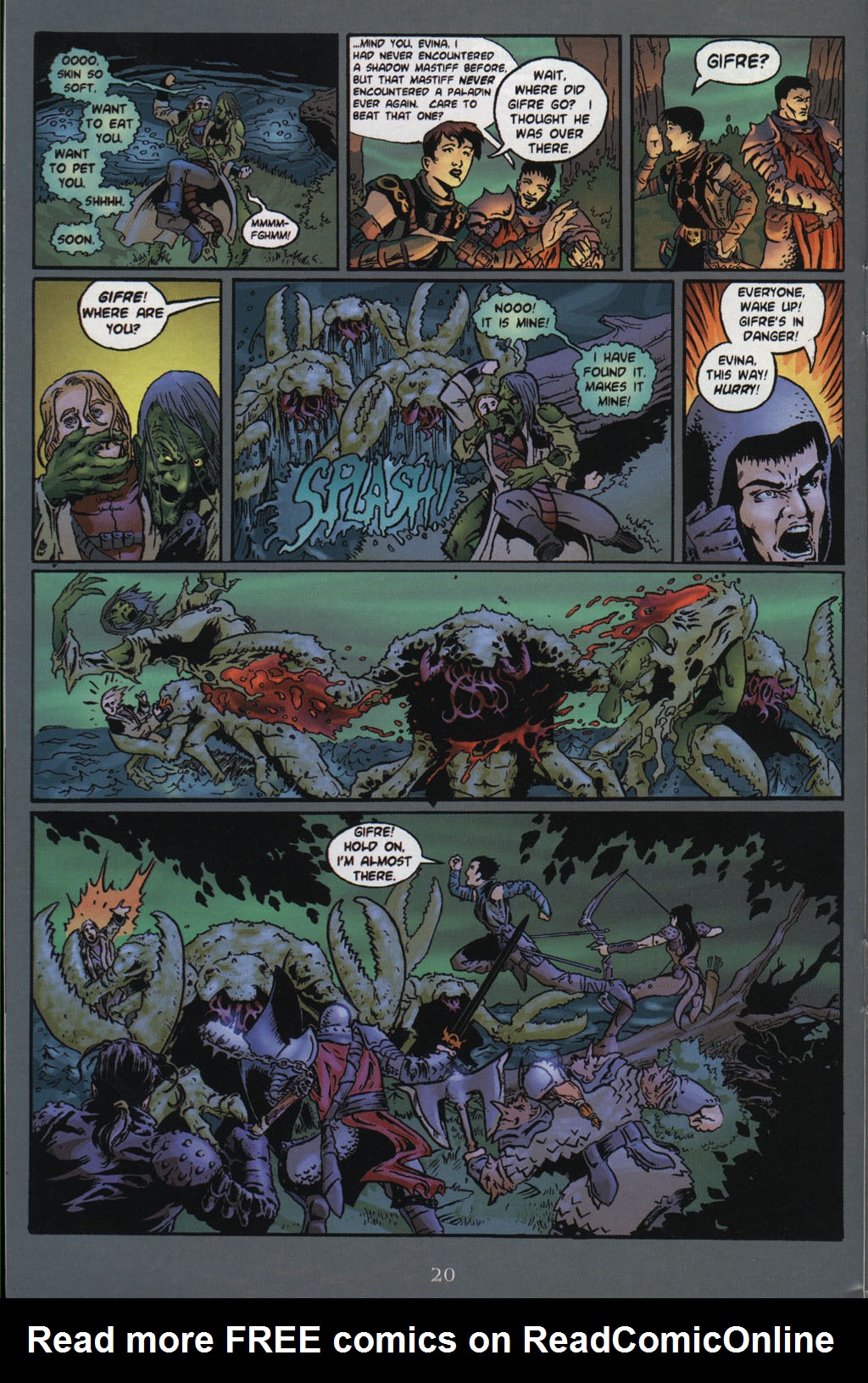 Read online Dungeons And Dragons: In The Shadow Of Dragons comic -  Issue #2 - 21