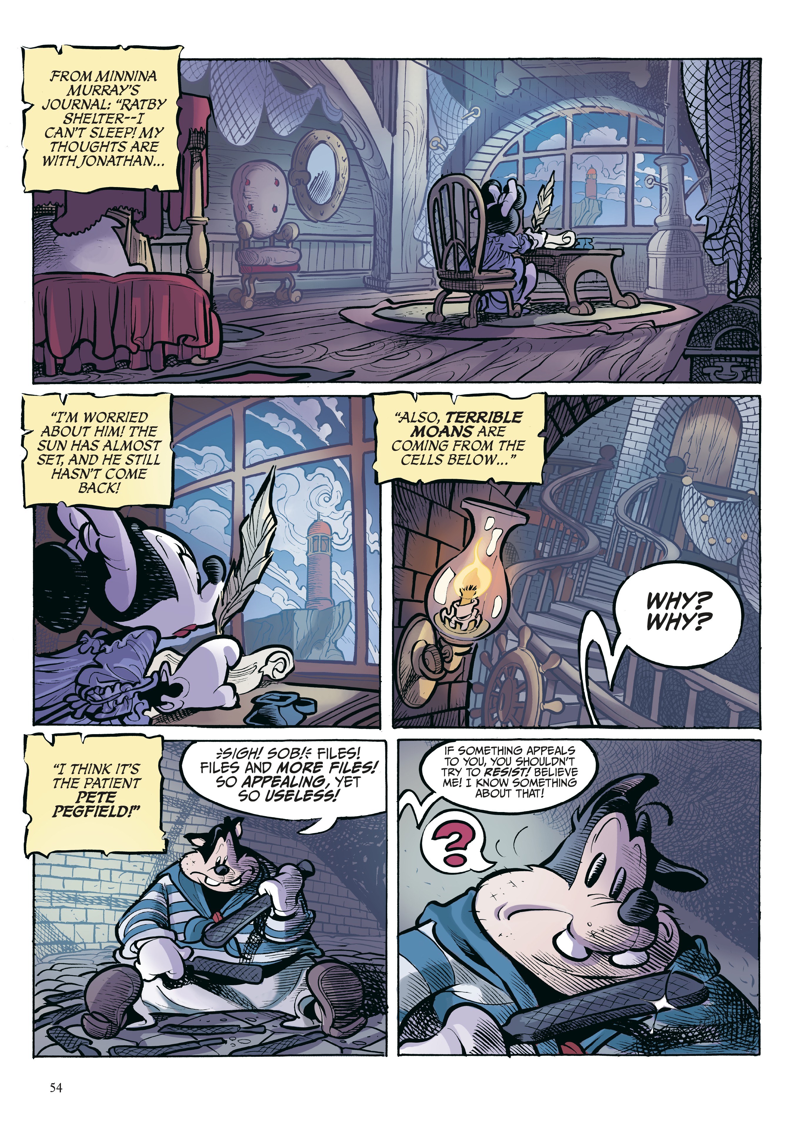 Read online Disney Dracula, Starring Mickey Mouse comic -  Issue # TPB - 54