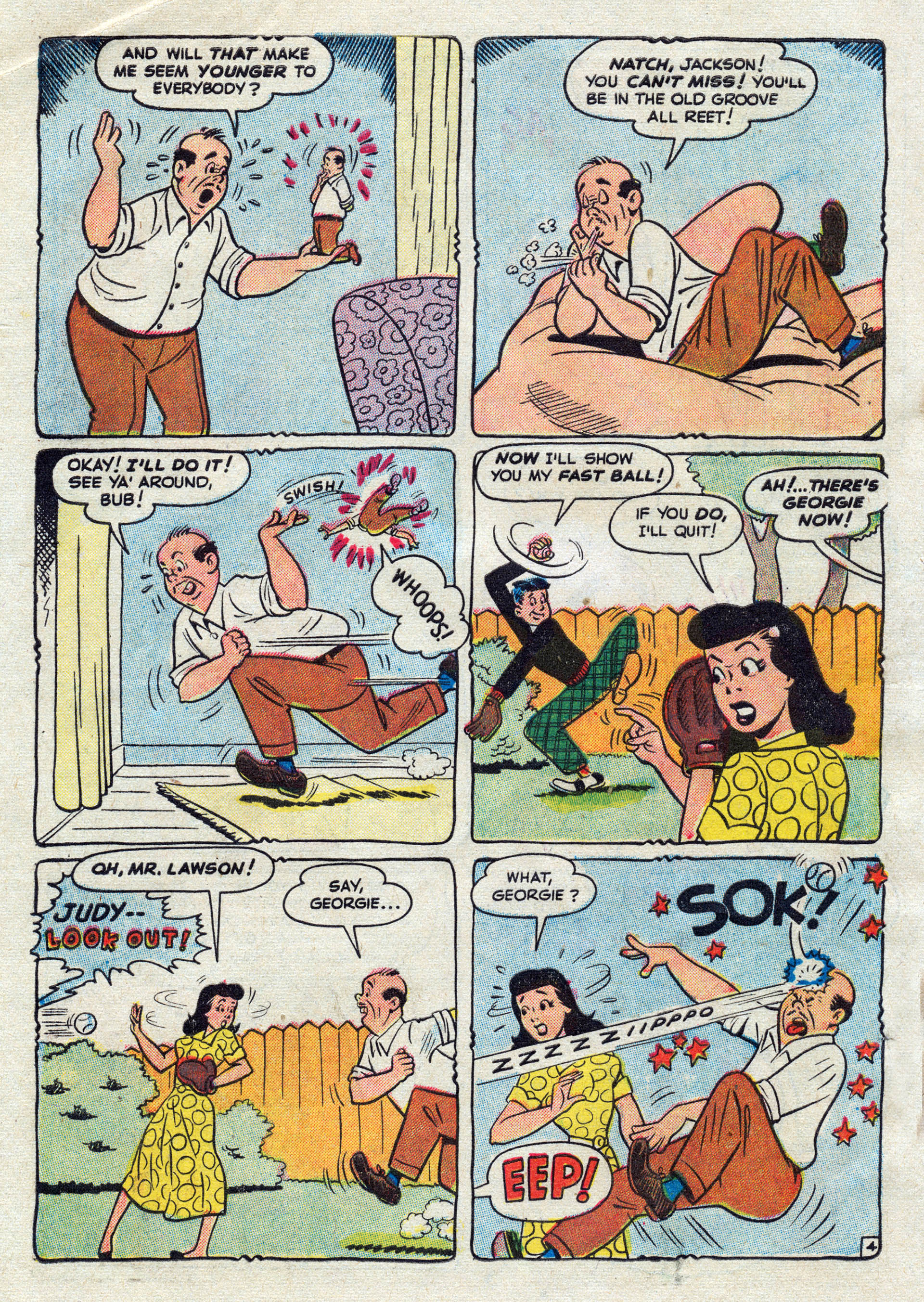 Read online Georgie Comics (1949) comic -  Issue #25 - 6