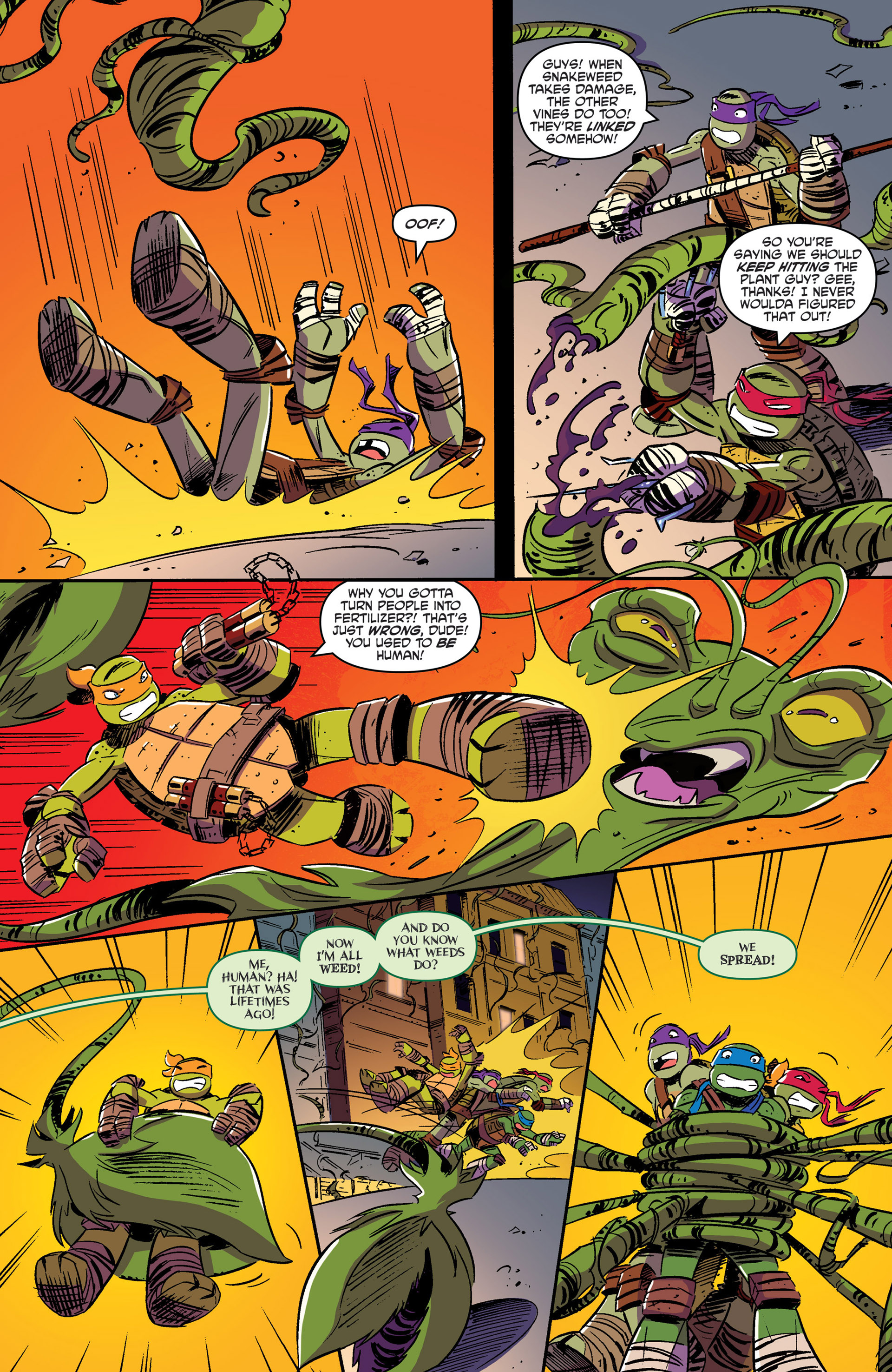 Read online Teenage Mutant Ninja Turtles New Animated Adventures comic -  Issue #2 - 9