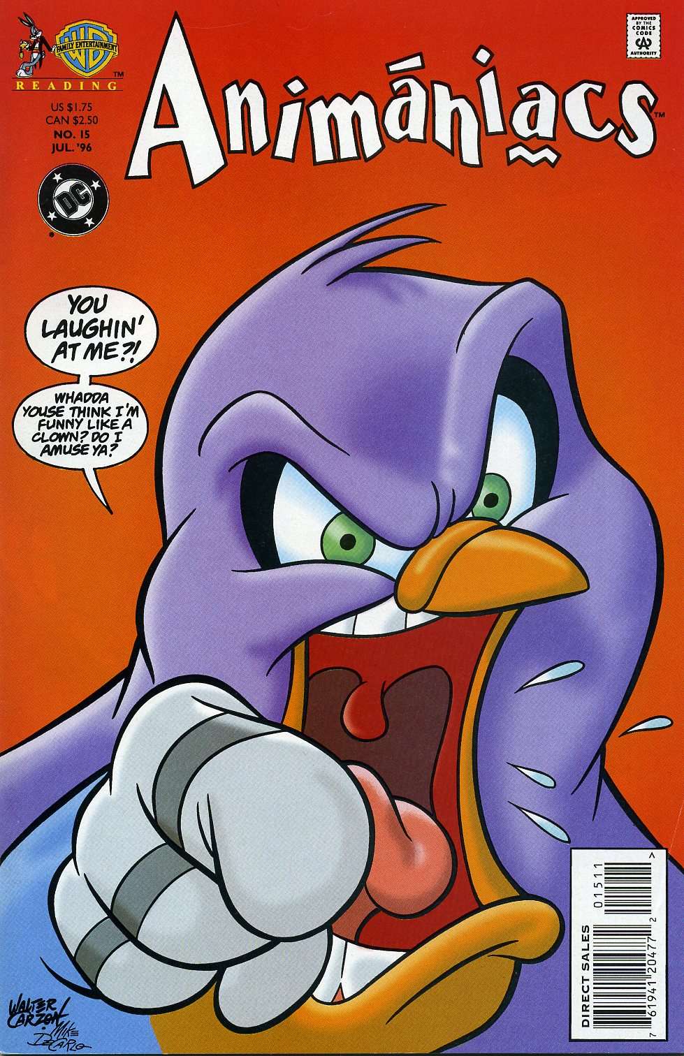 Read online Animaniacs comic -  Issue #15 - 1