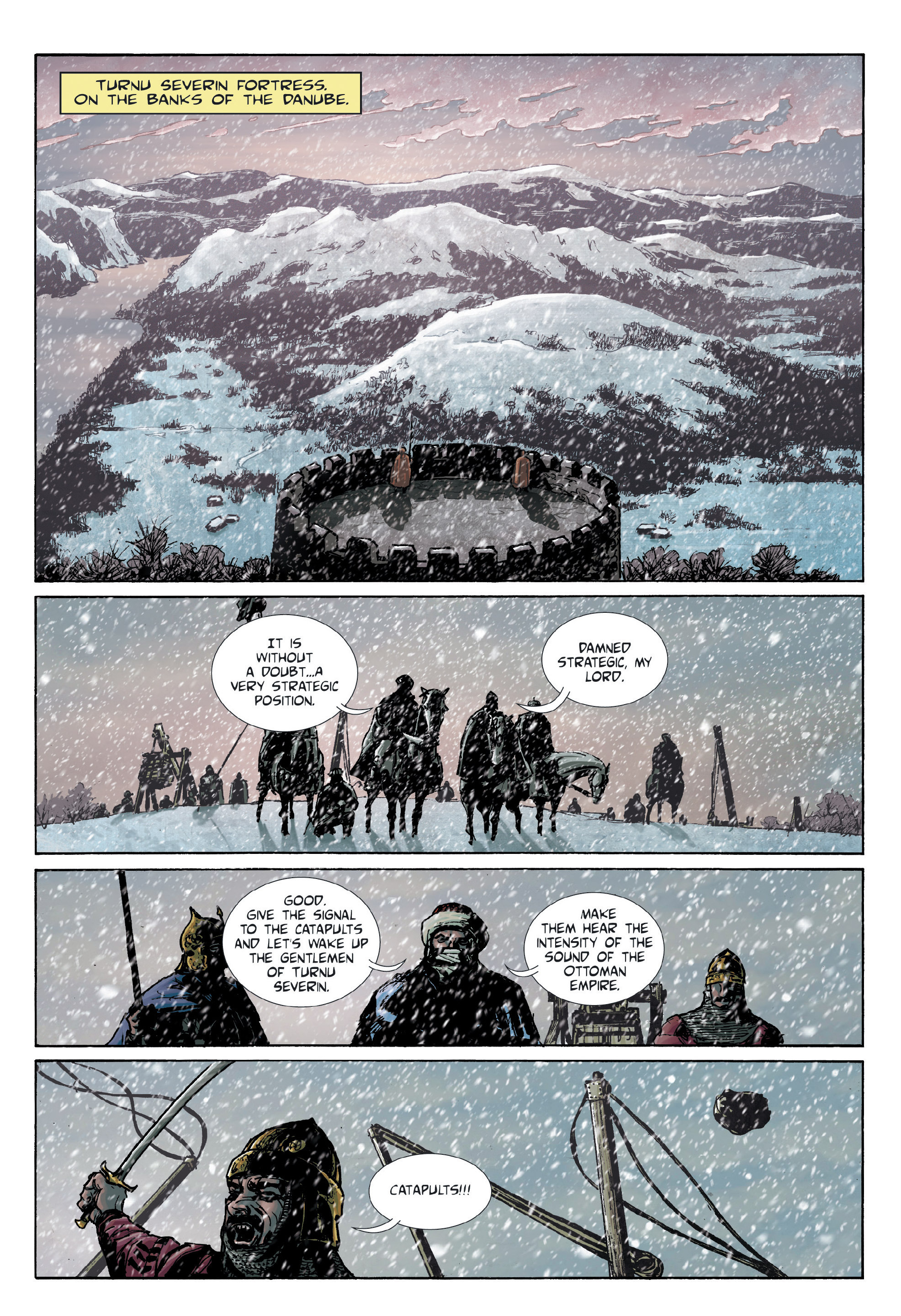 Read online Voivod: The True Story of Vlad the Impaler comic -  Issue # TPB - 91