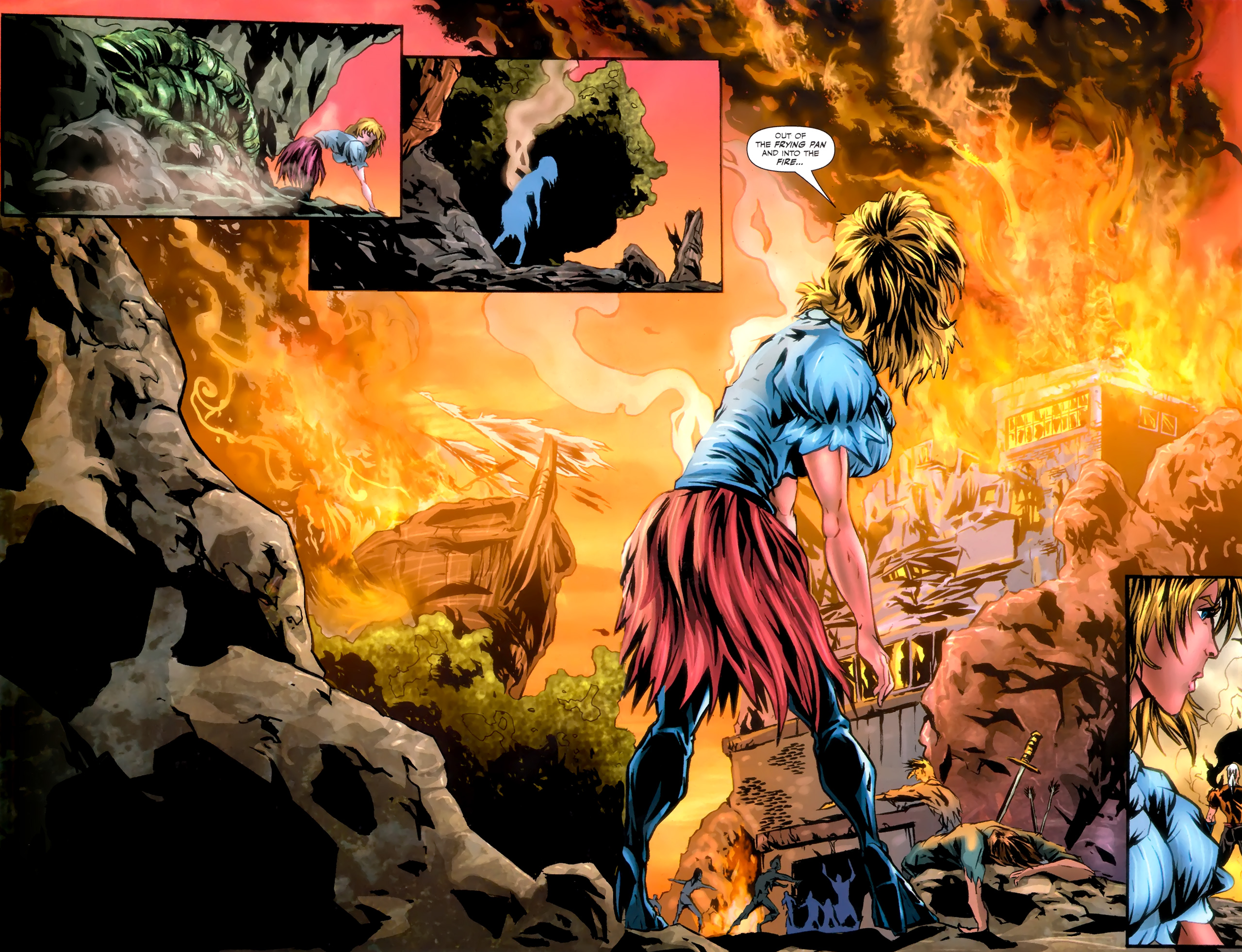 Read online Grimm Fairy Tales: Neverland comic -  Issue #6 - 8