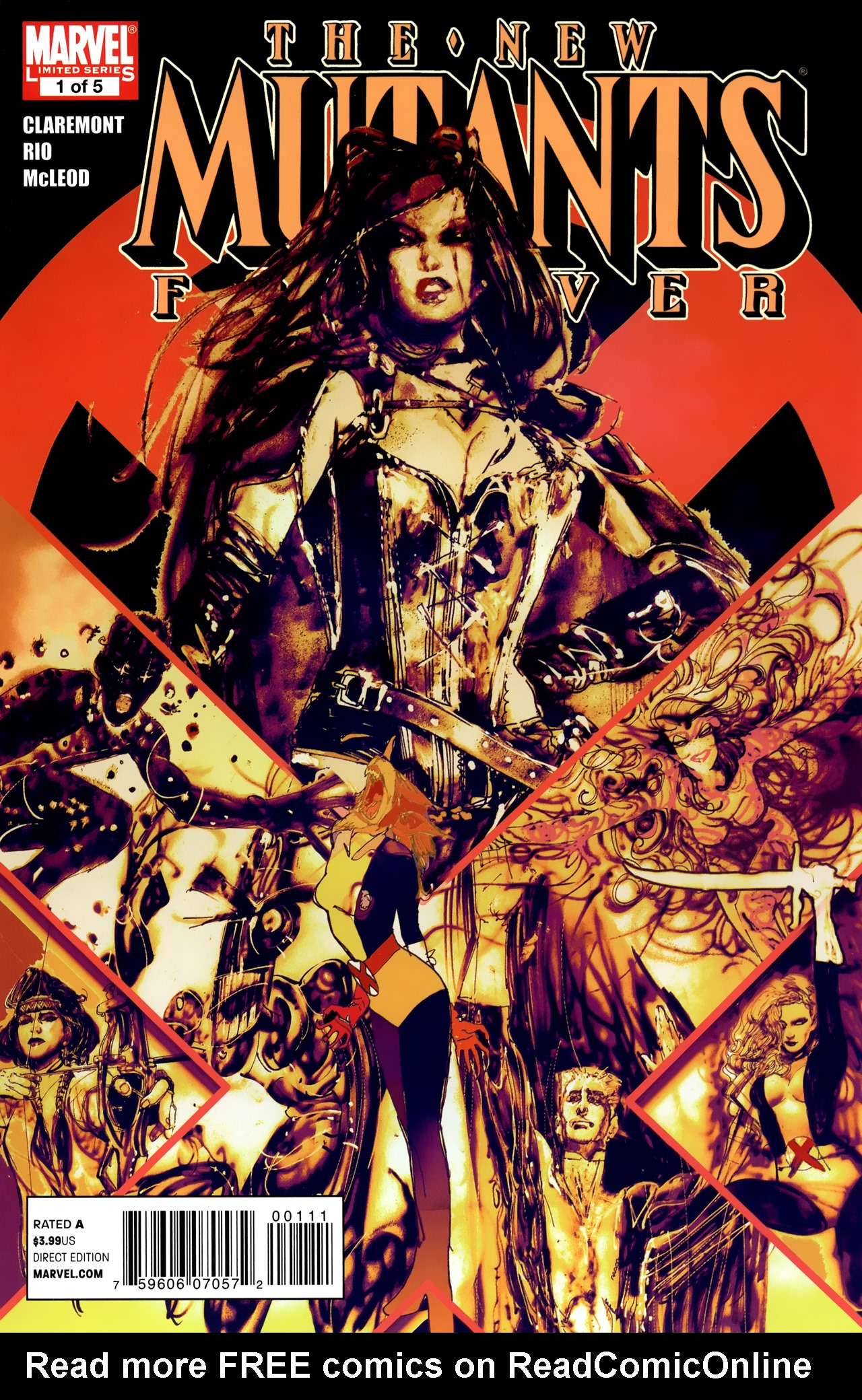 Read online New Mutants Forever comic -  Issue #1 - 2