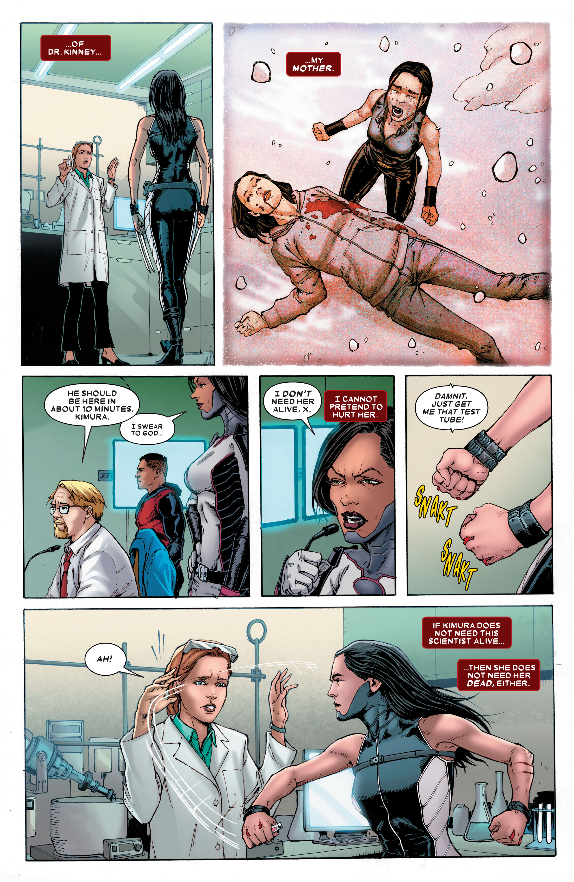 Read online X-23: Deadly Regenesis comic -  Issue #4 - 18