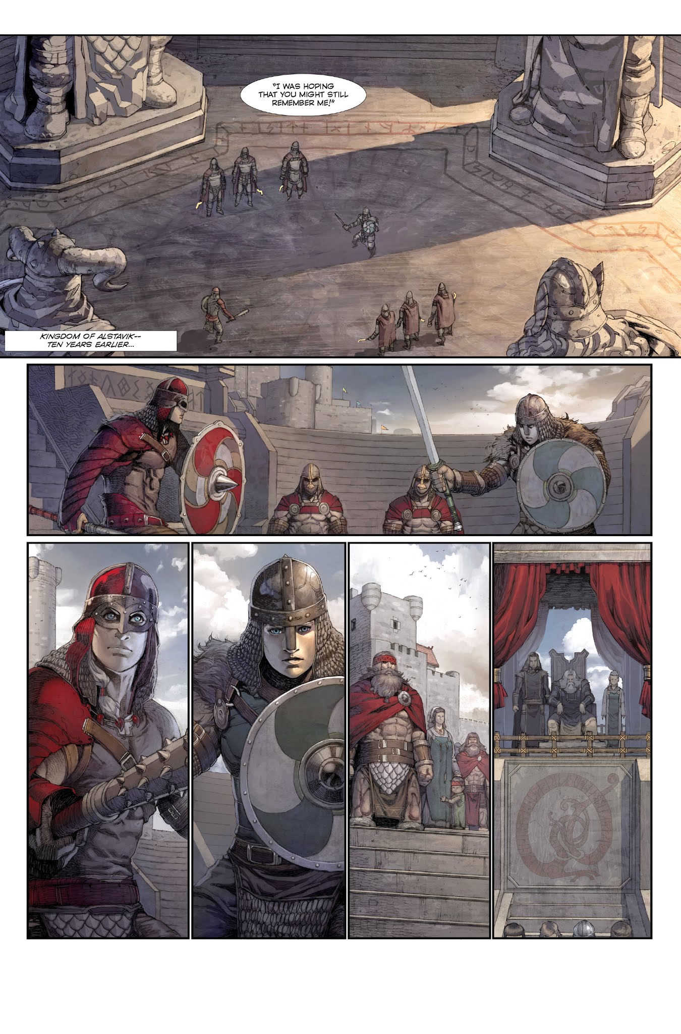 Read online Konungar: War of Crowns comic -  Issue #1 - 35