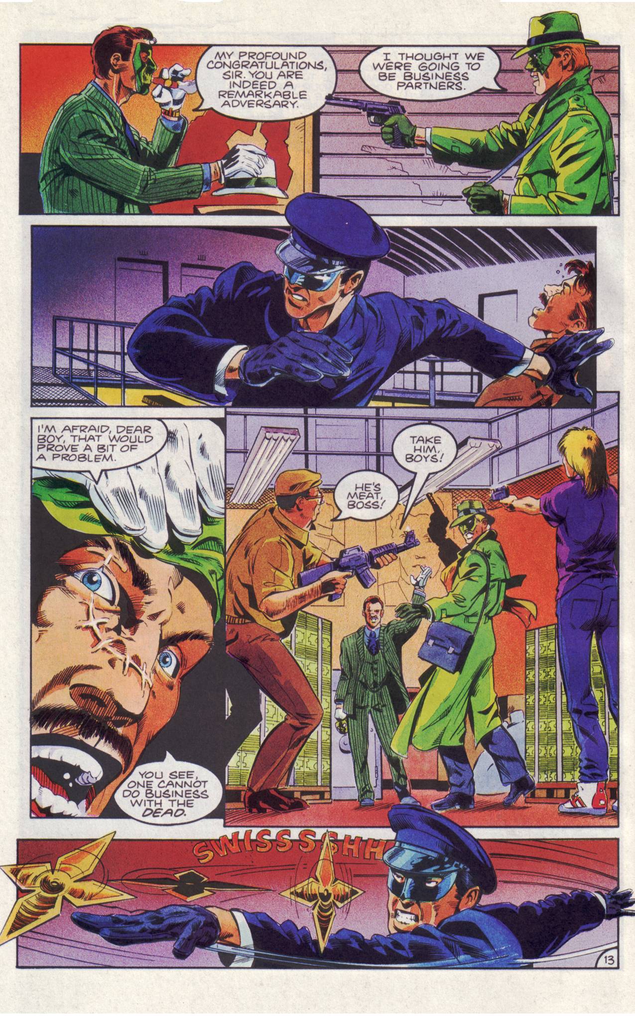 Read online The Green Hornet (1991) comic -  Issue #14 - 14