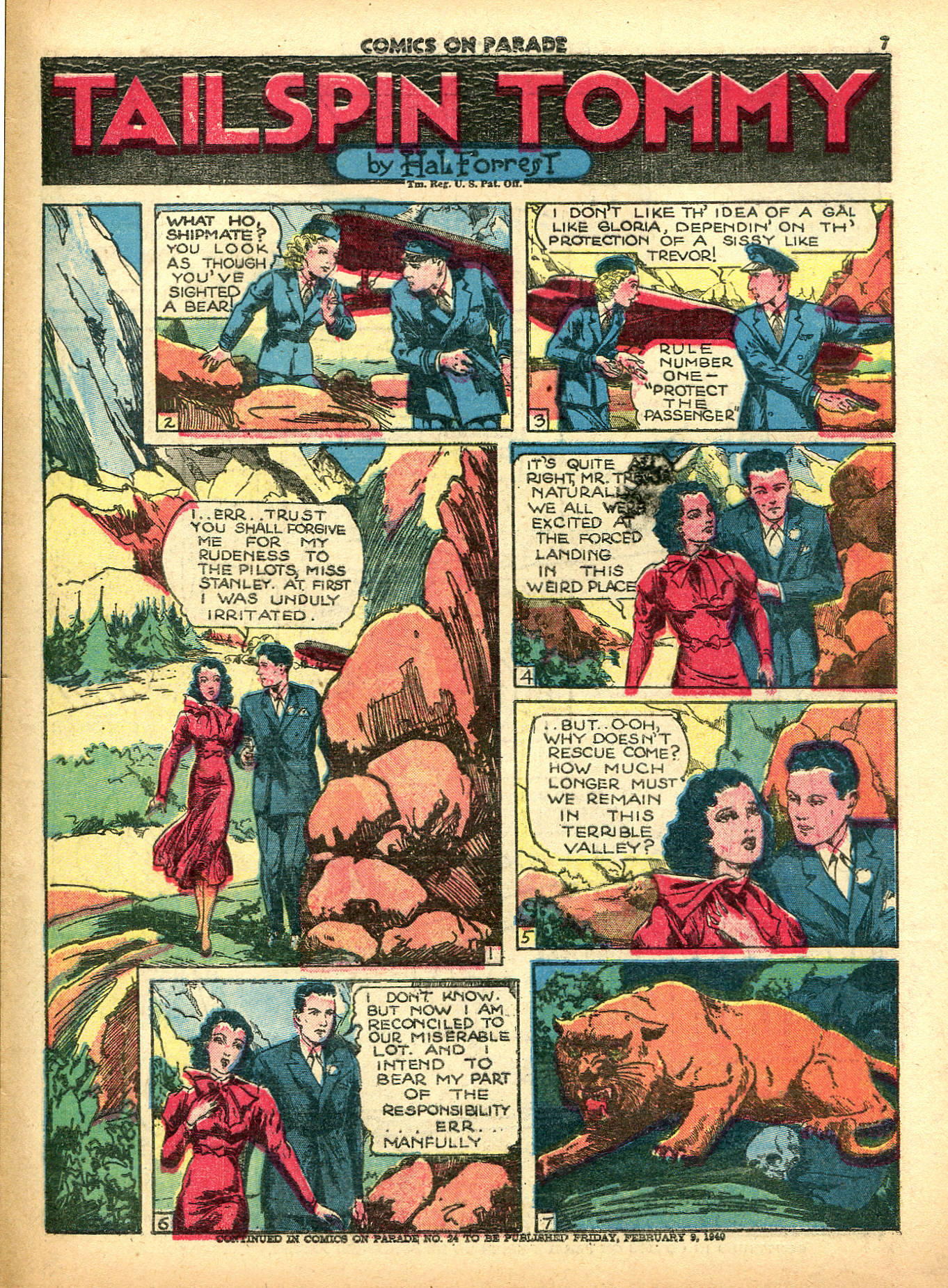 Read online Comics on Parade comic -  Issue #23 - 9