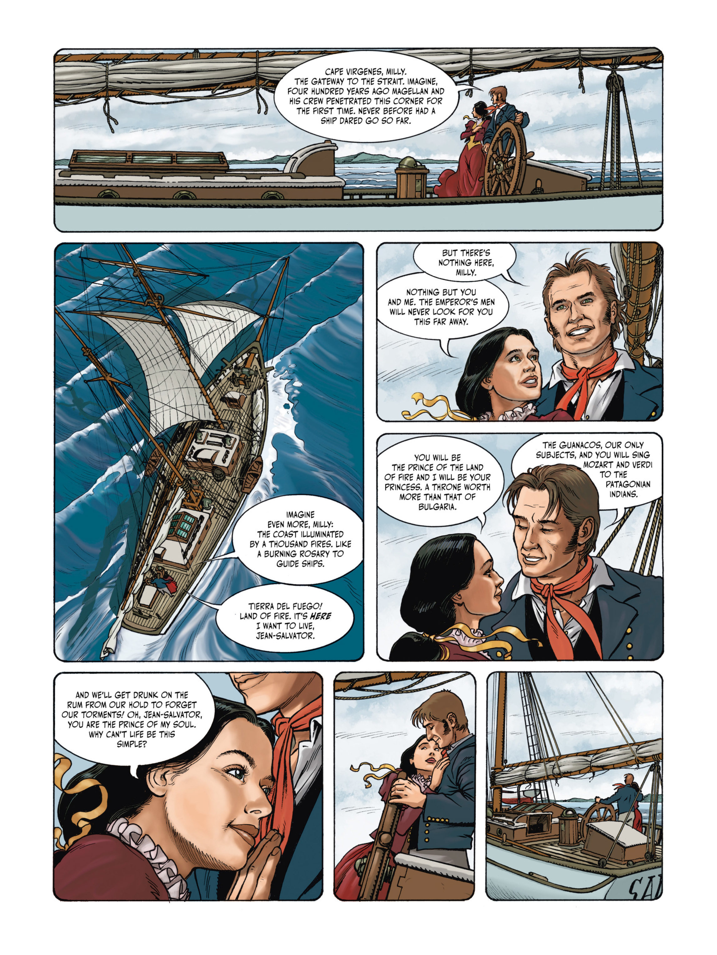 Read online Cape Horn comic -  Issue #4 - 32