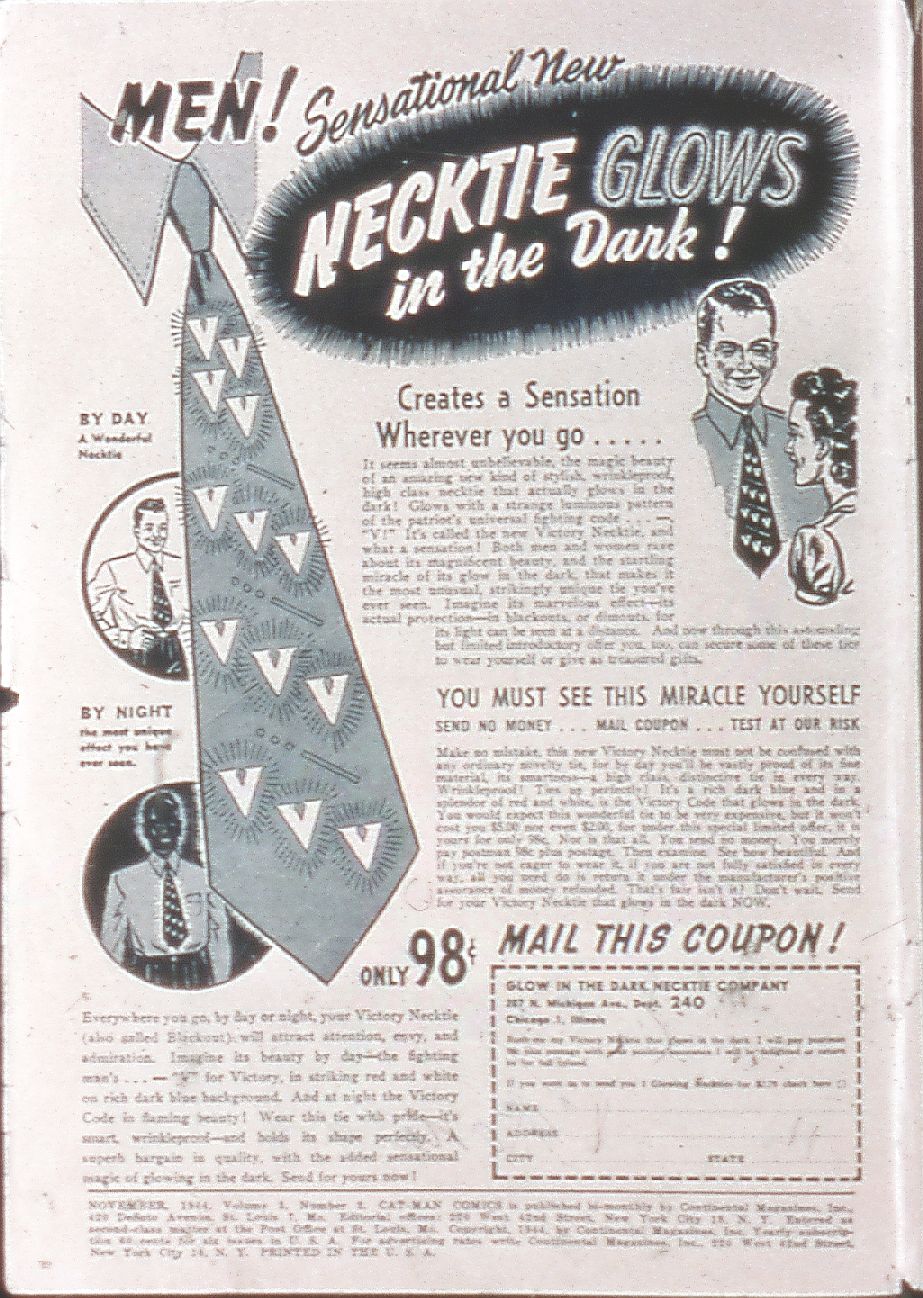 Read online Cat-Man Comics comic -  Issue #26 - 2