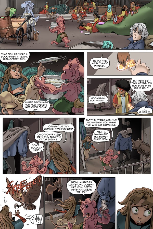 Read online Unsounded comic -  Issue #15 - 86