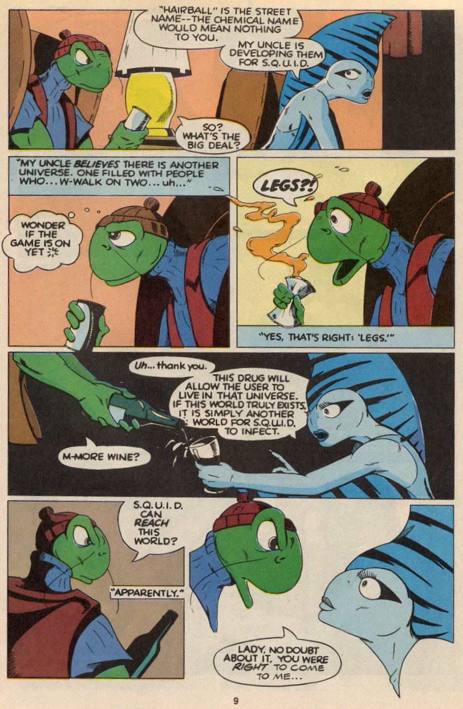 Read online Fish Police comic -  Issue #1 - 7