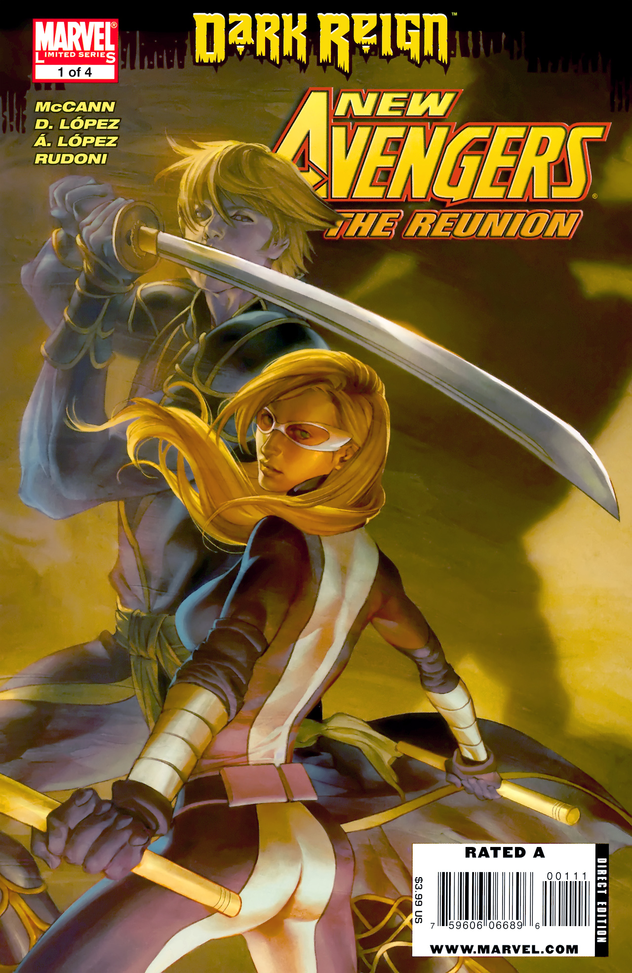 Read online New Avengers: The Reunion comic -  Issue #1 - 4