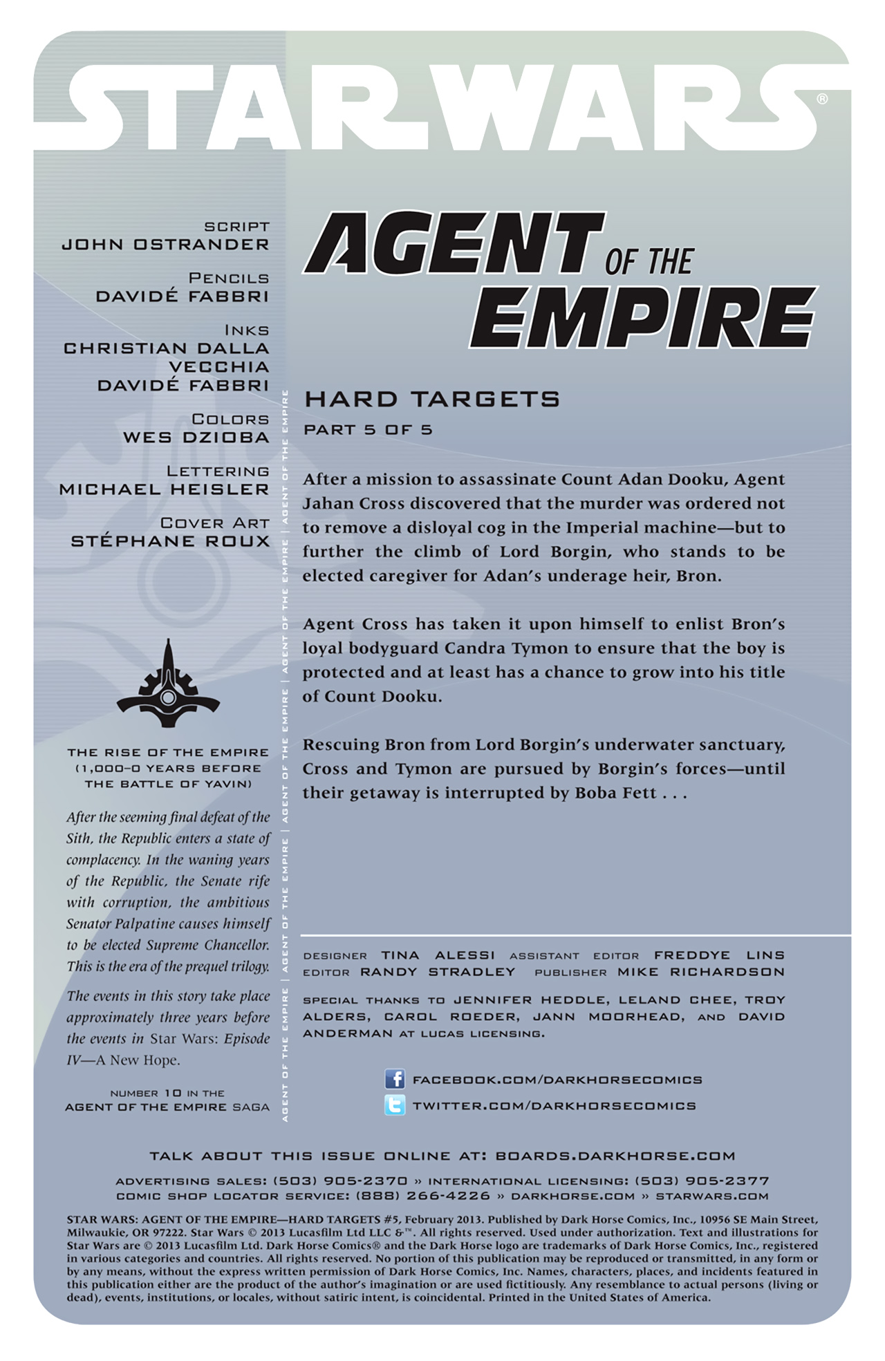Read online Star Wars: Agent Of The Empire - Hard Targets comic -  Issue #5 - 2