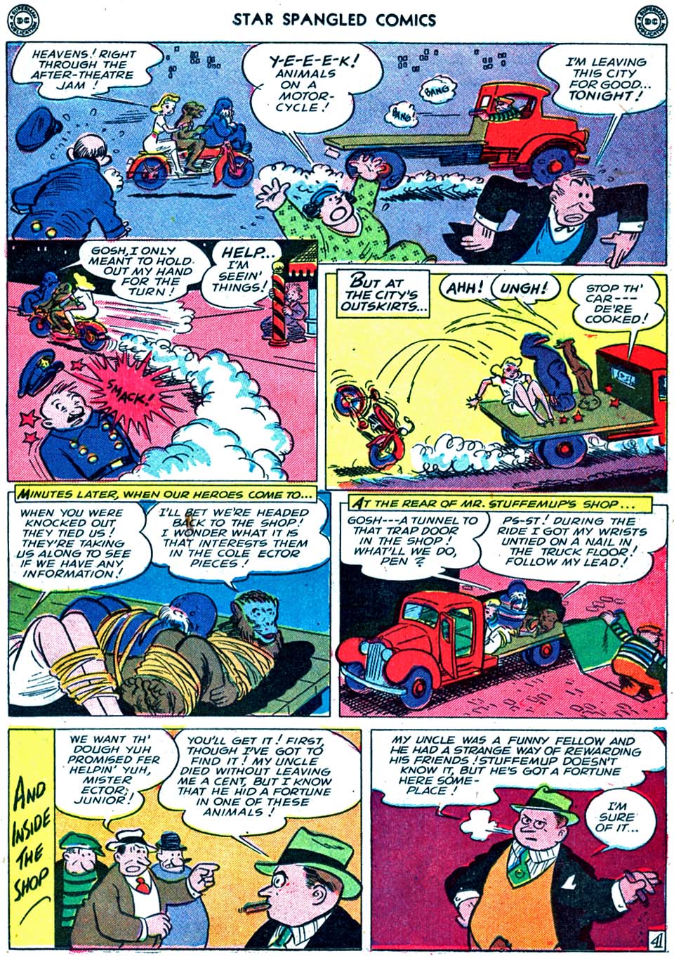 Read online Star Spangled Comics comic -  Issue #36 - 17