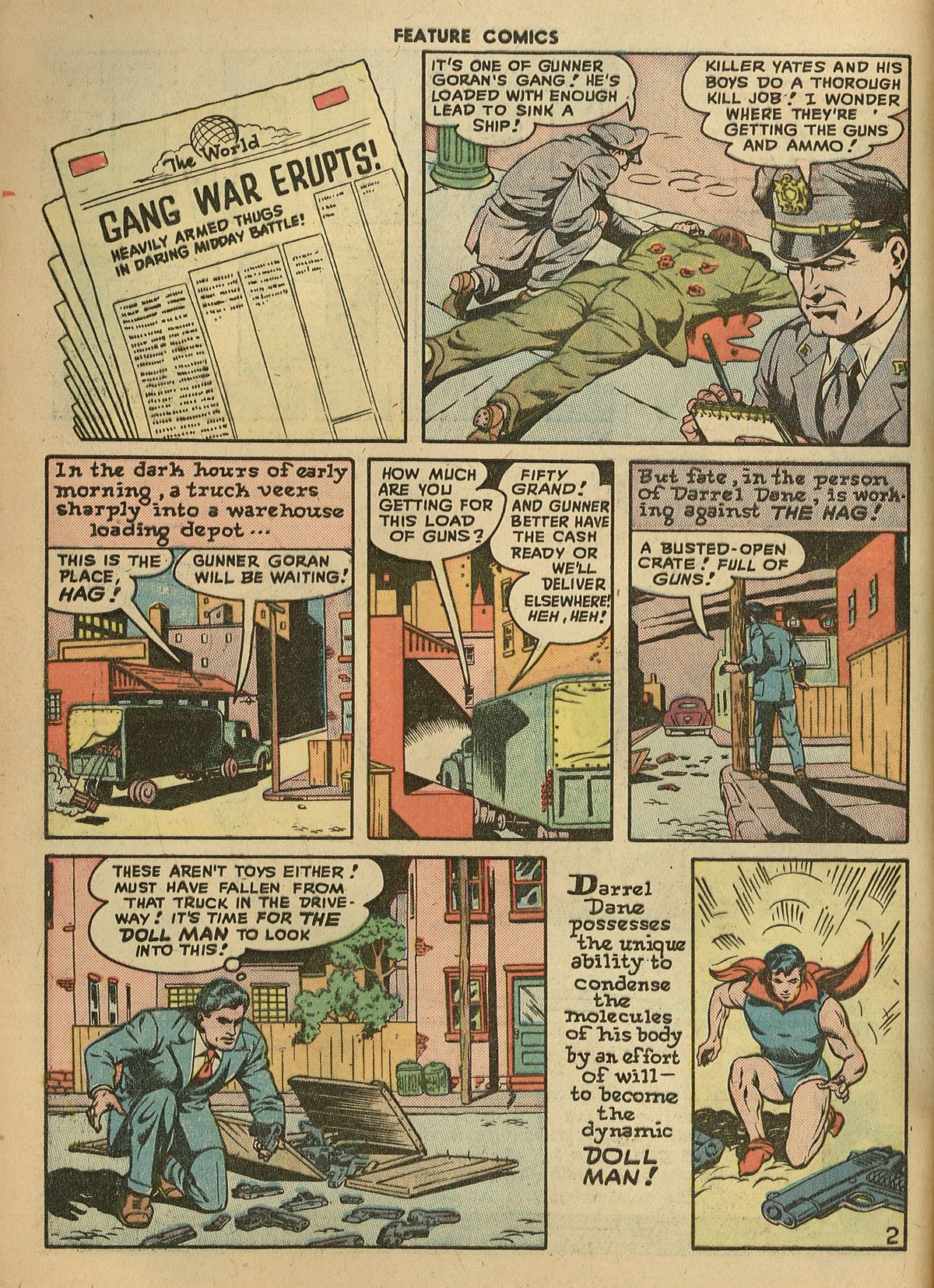 Read online Feature Comics comic -  Issue #121 - 4