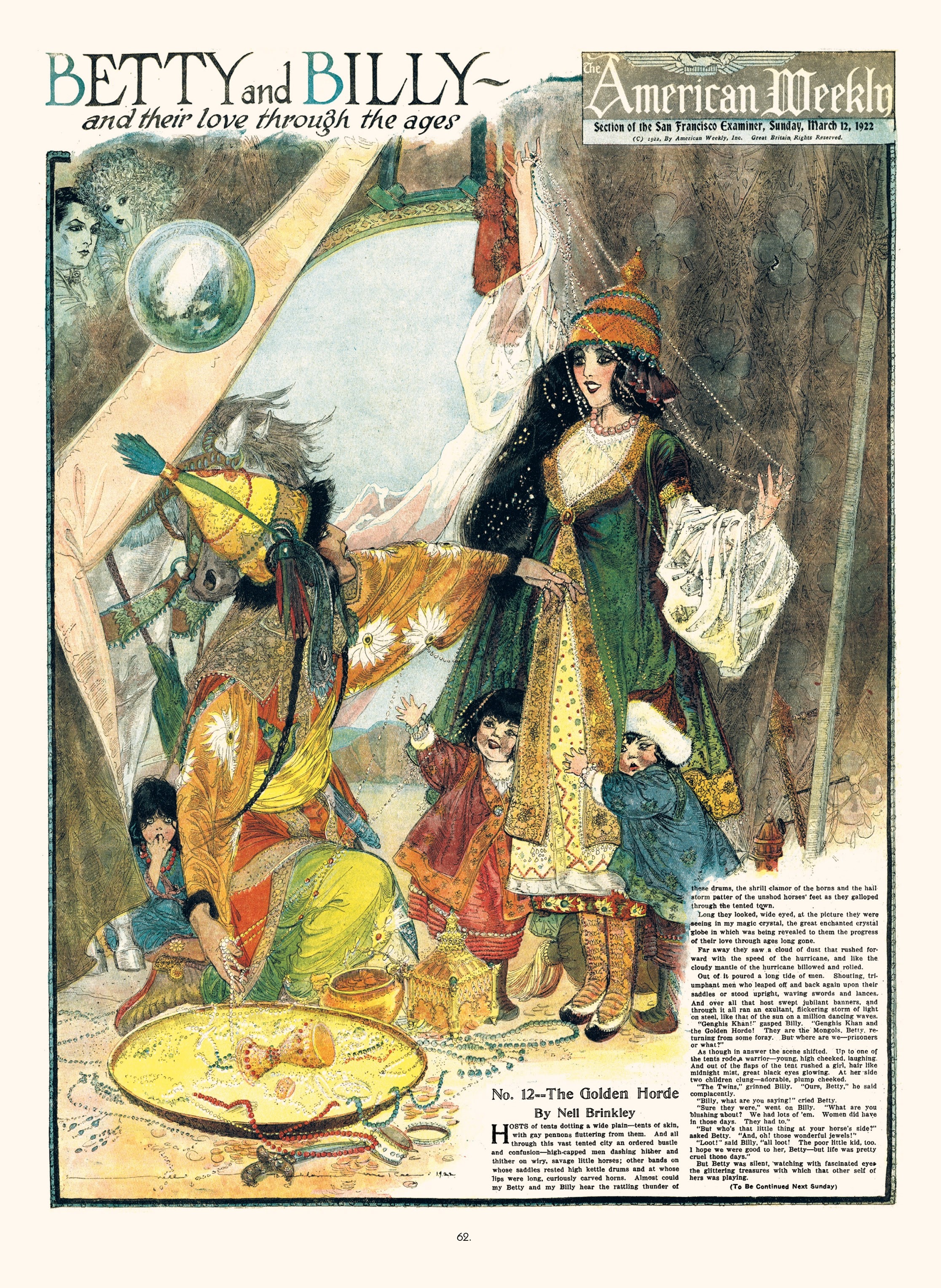 Read online The Brinkley Girls: The Best of Nell Brinkley's Cartoons comic -  Issue # TPB - 62