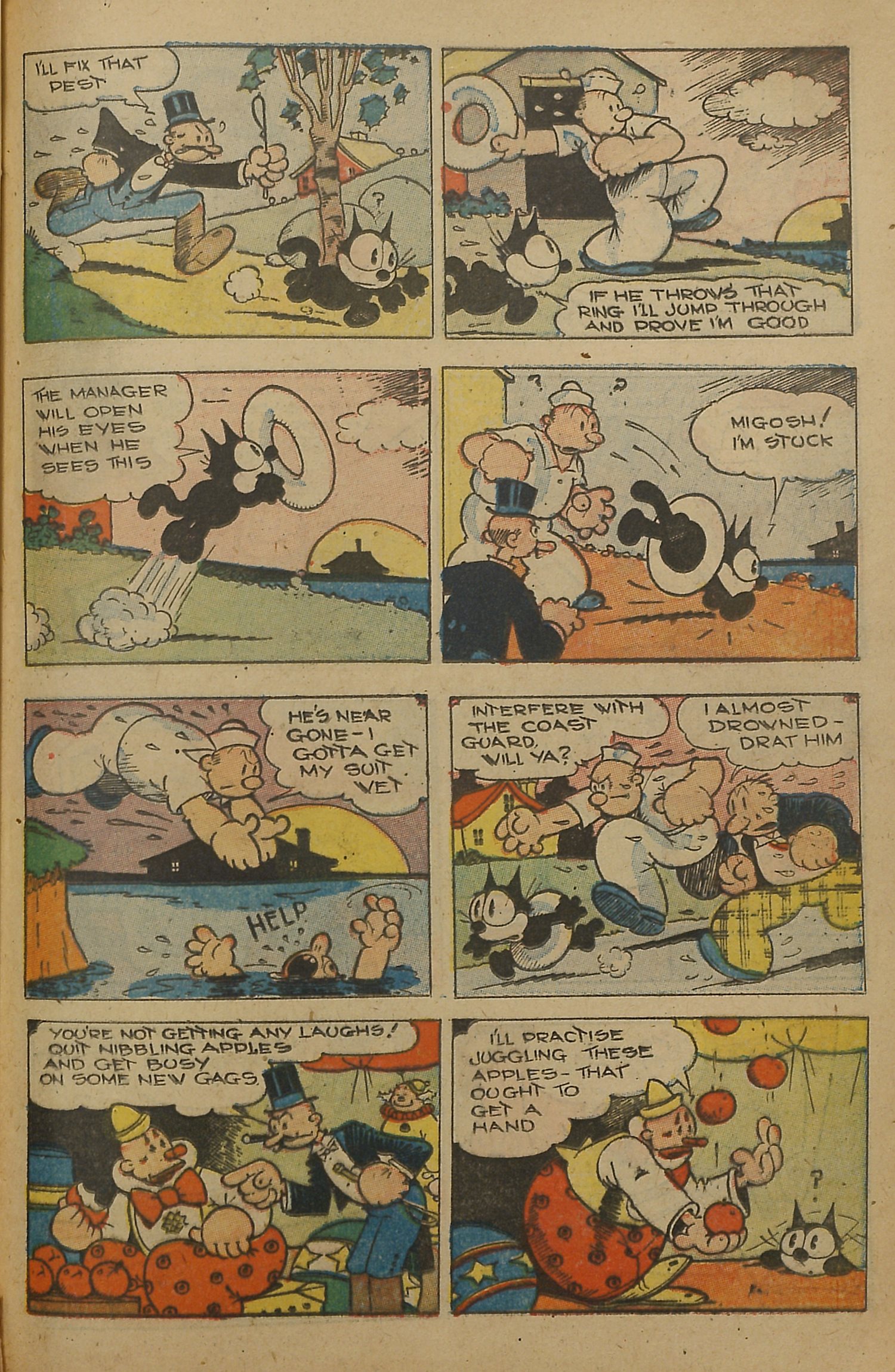 Read online Felix the Cat (1951) comic -  Issue #37 - 34
