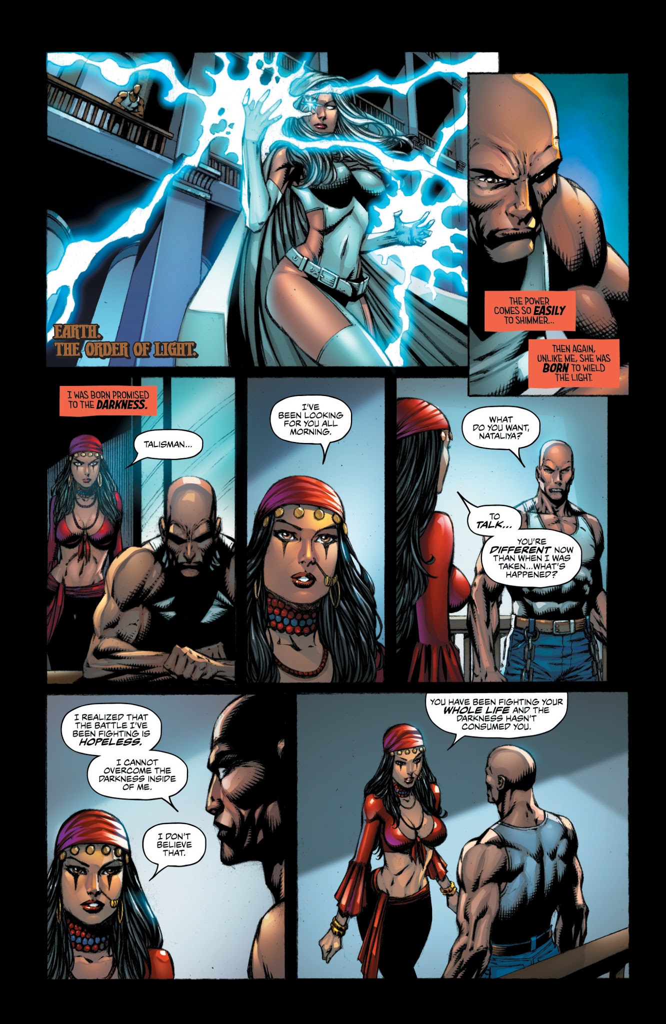 Read online Grimm Fairy Tales: Tarot comic -  Issue #4 - 10