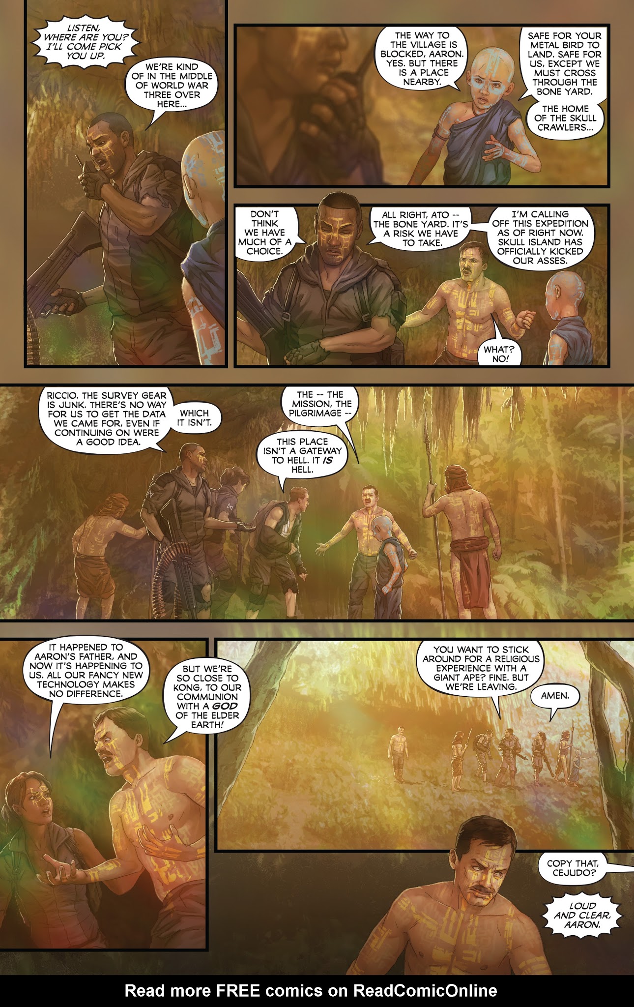 Read online Skull Island: The Birth of Kong comic -  Issue #3 - 8