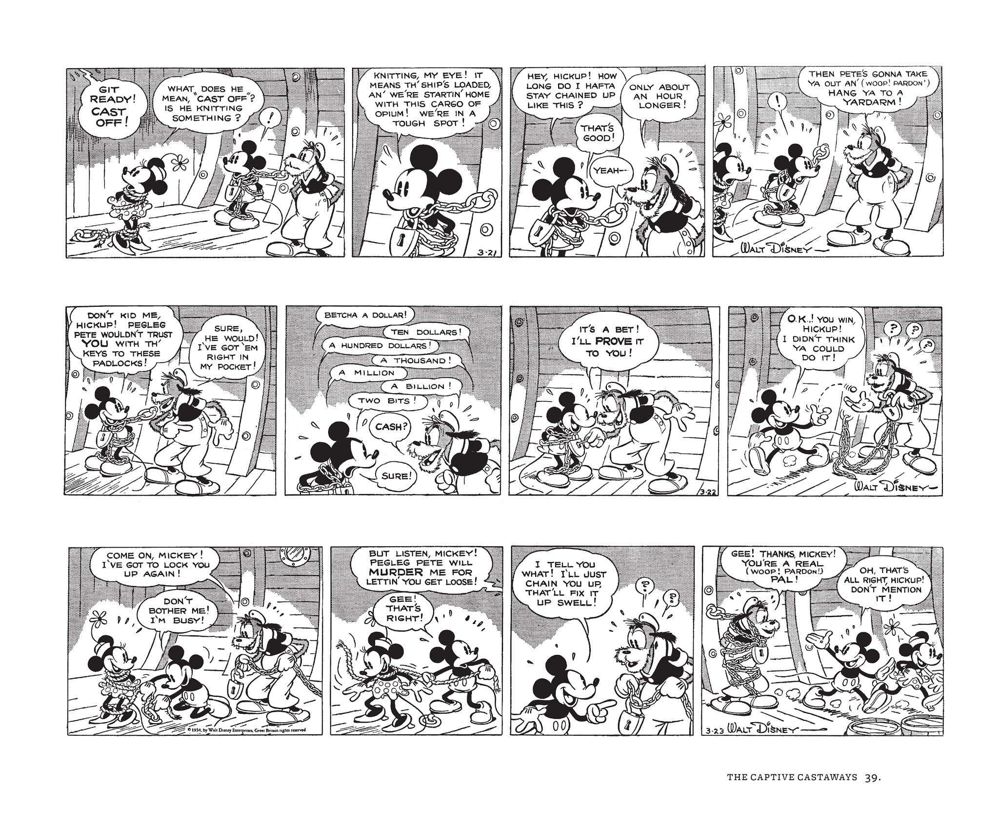 Read online Walt Disney's Mickey Mouse by Floyd Gottfredson comic -  Issue # TPB 3 (Part 1) - 39