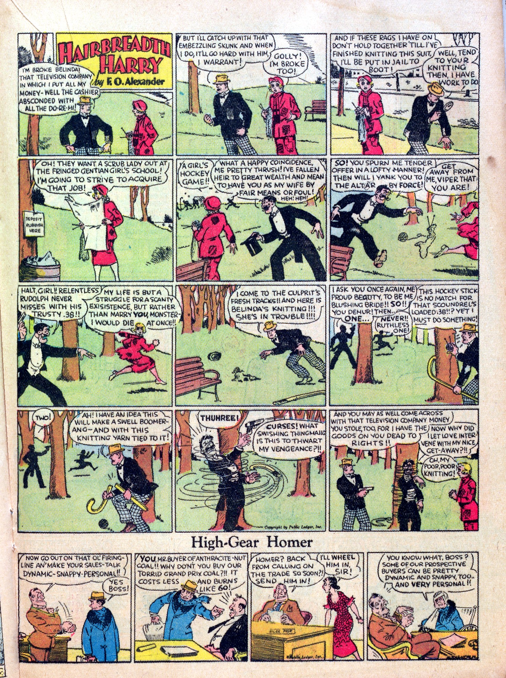 Read online Famous Funnies comic -  Issue #10 - 33
