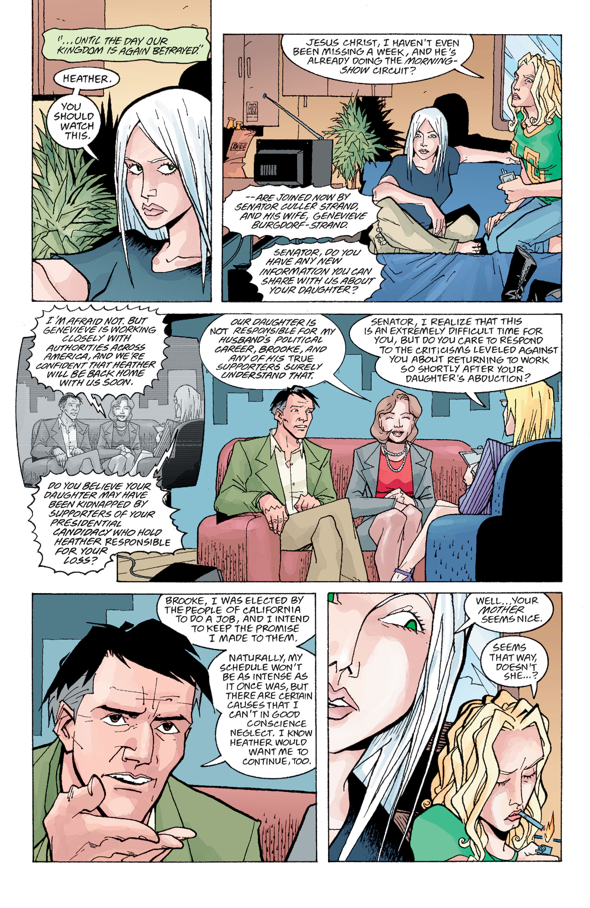 Read online Swamp Thing (2000) comic -  Issue # TPB 2 - 129