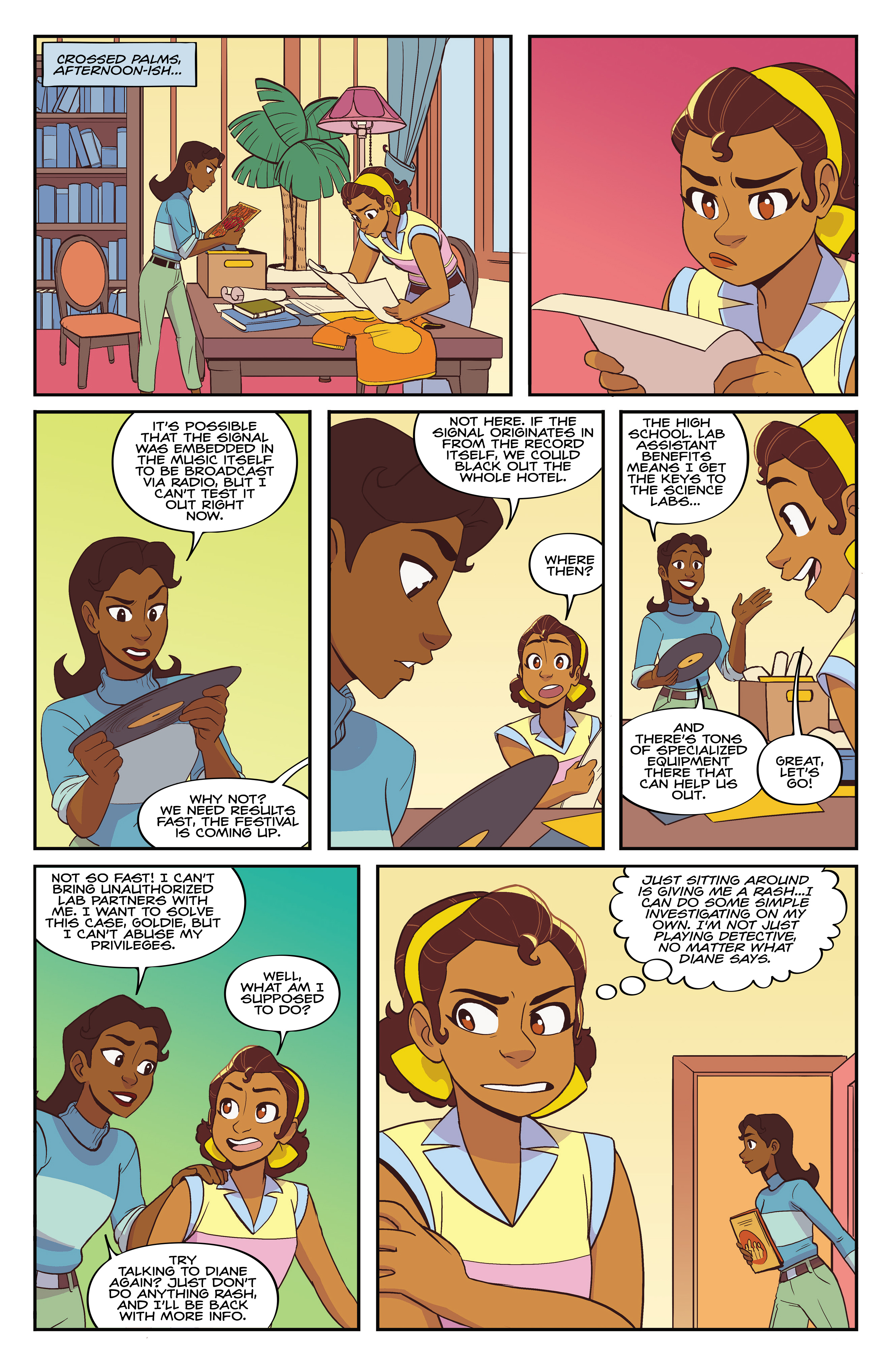 Read online Goldie Vance comic -  Issue # _TPB 4 - 37