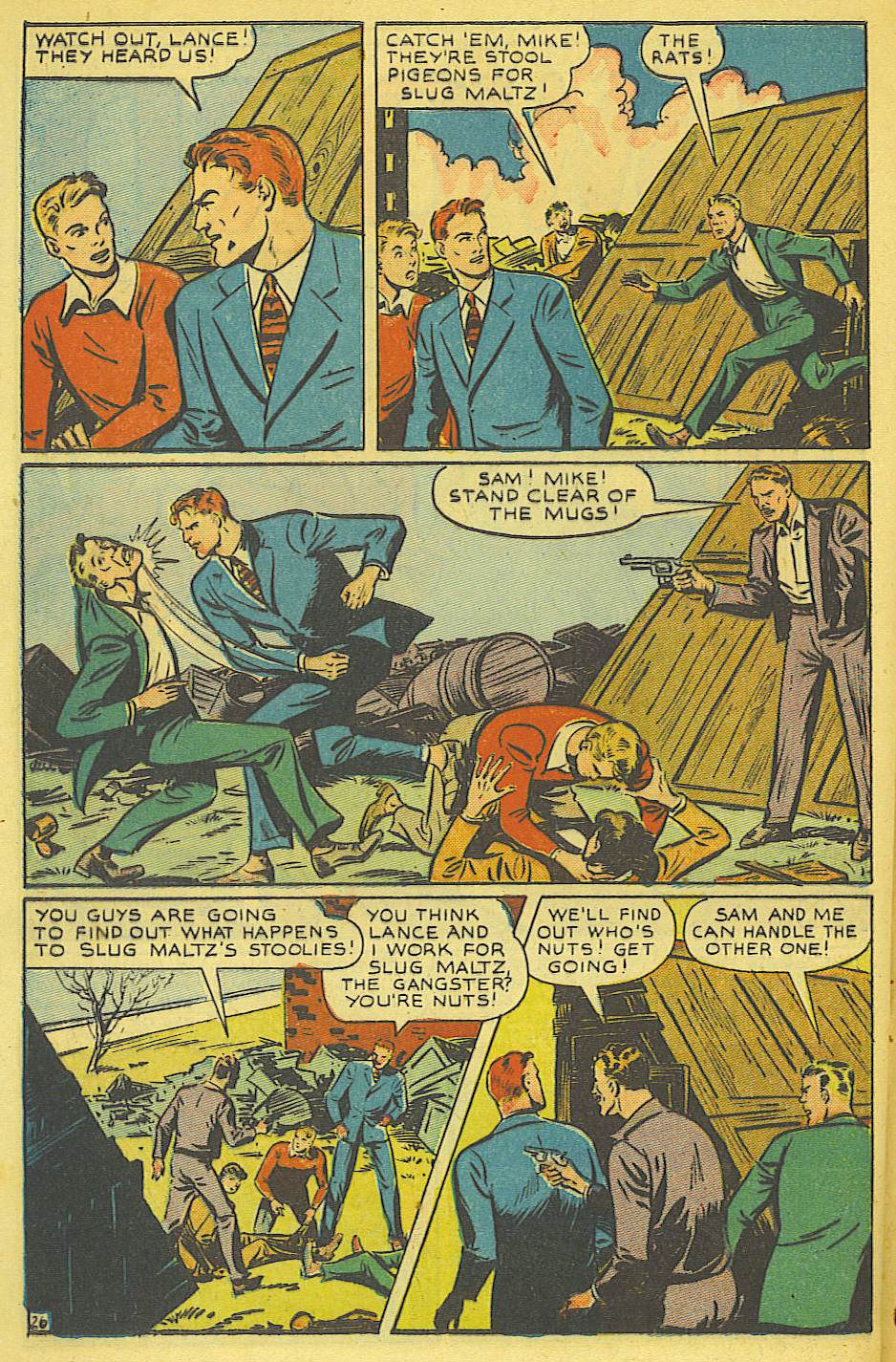 Read online Super-Mystery Comics comic -  Issue #26 - 19