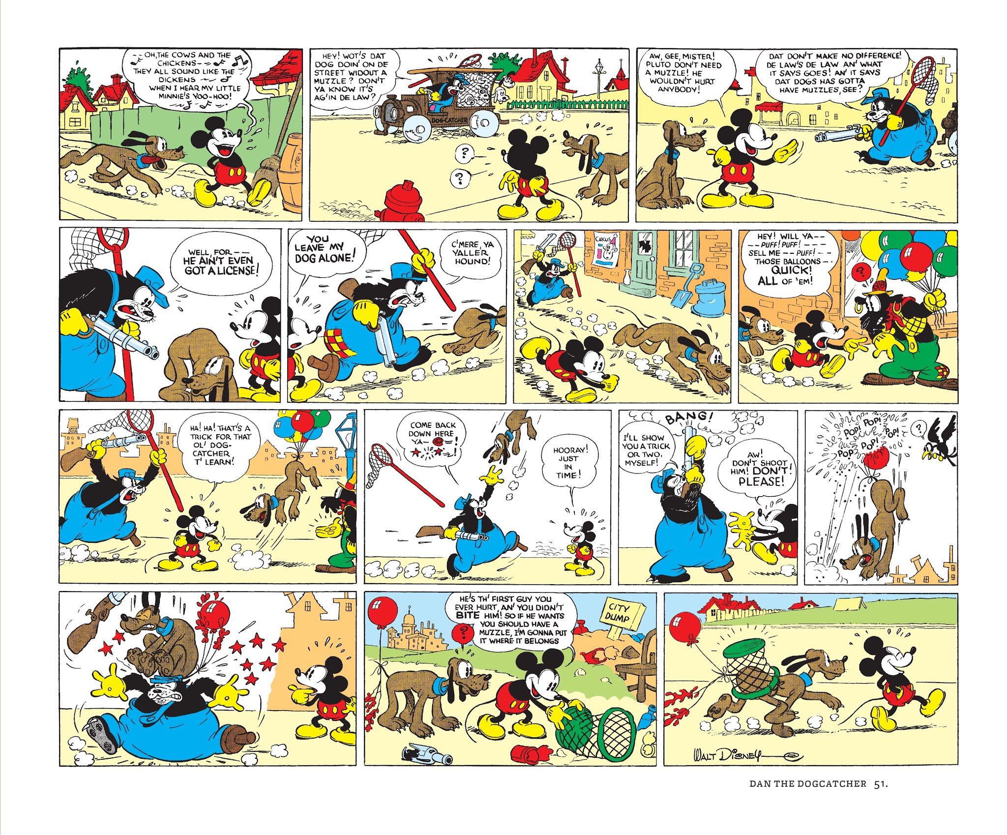 Read online Walt Disney's Mickey Mouse Color Sundays comic -  Issue # TPB 1 (Part 1) - 51