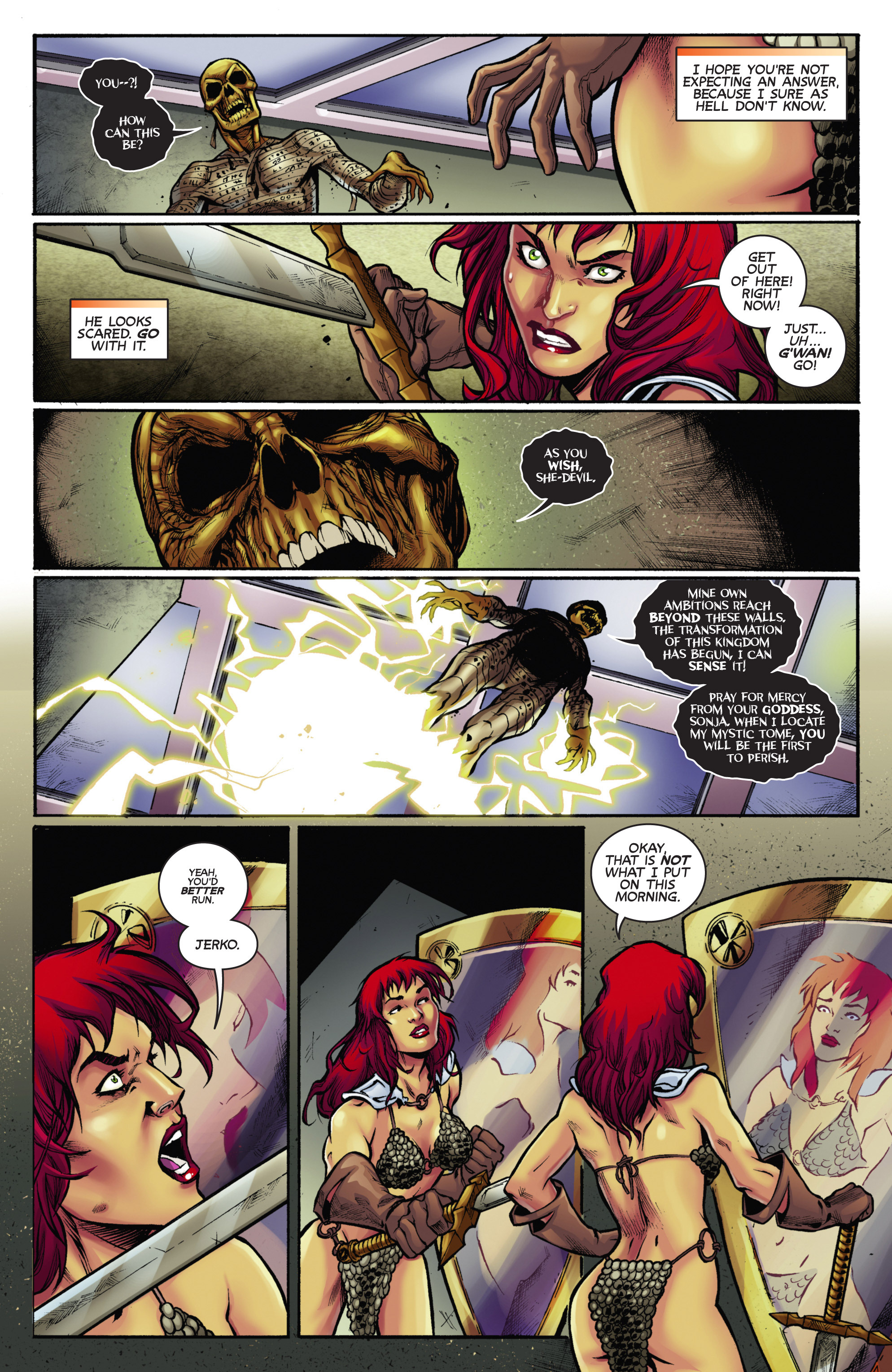 Read online Altered States: Red Sonja comic -  Issue # Full - 12