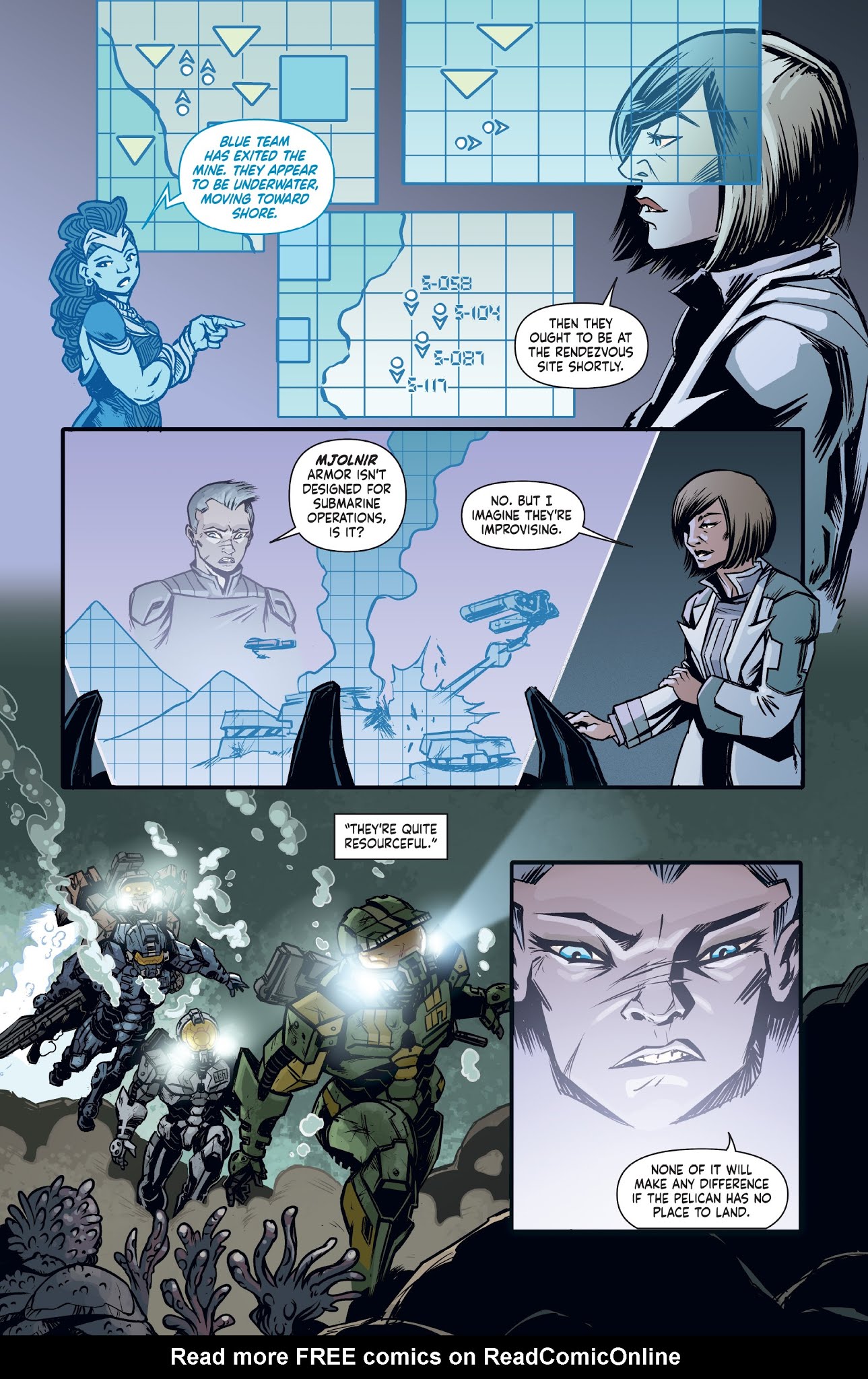 Read online Halo: Collateral Damage comic -  Issue #3 - 15