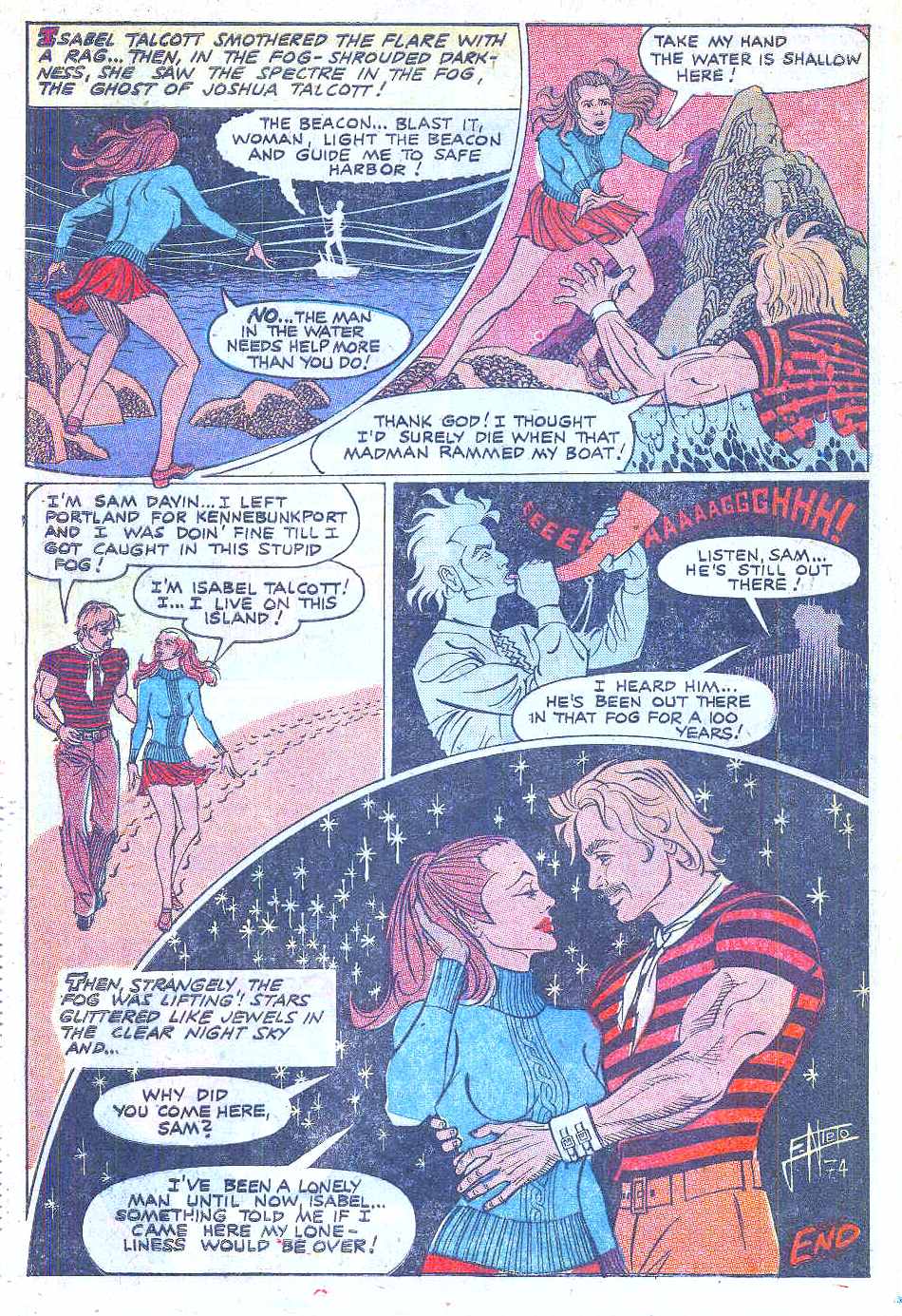 Read online Haunted Love (1973) comic -  Issue #9 - 32