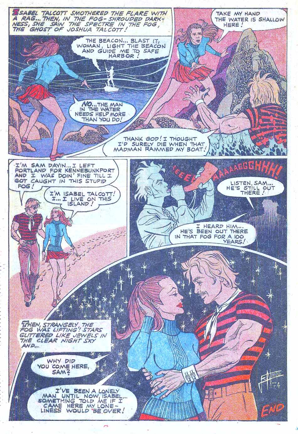 Read online Haunted Love (1973) comic -  Issue #9 - 32