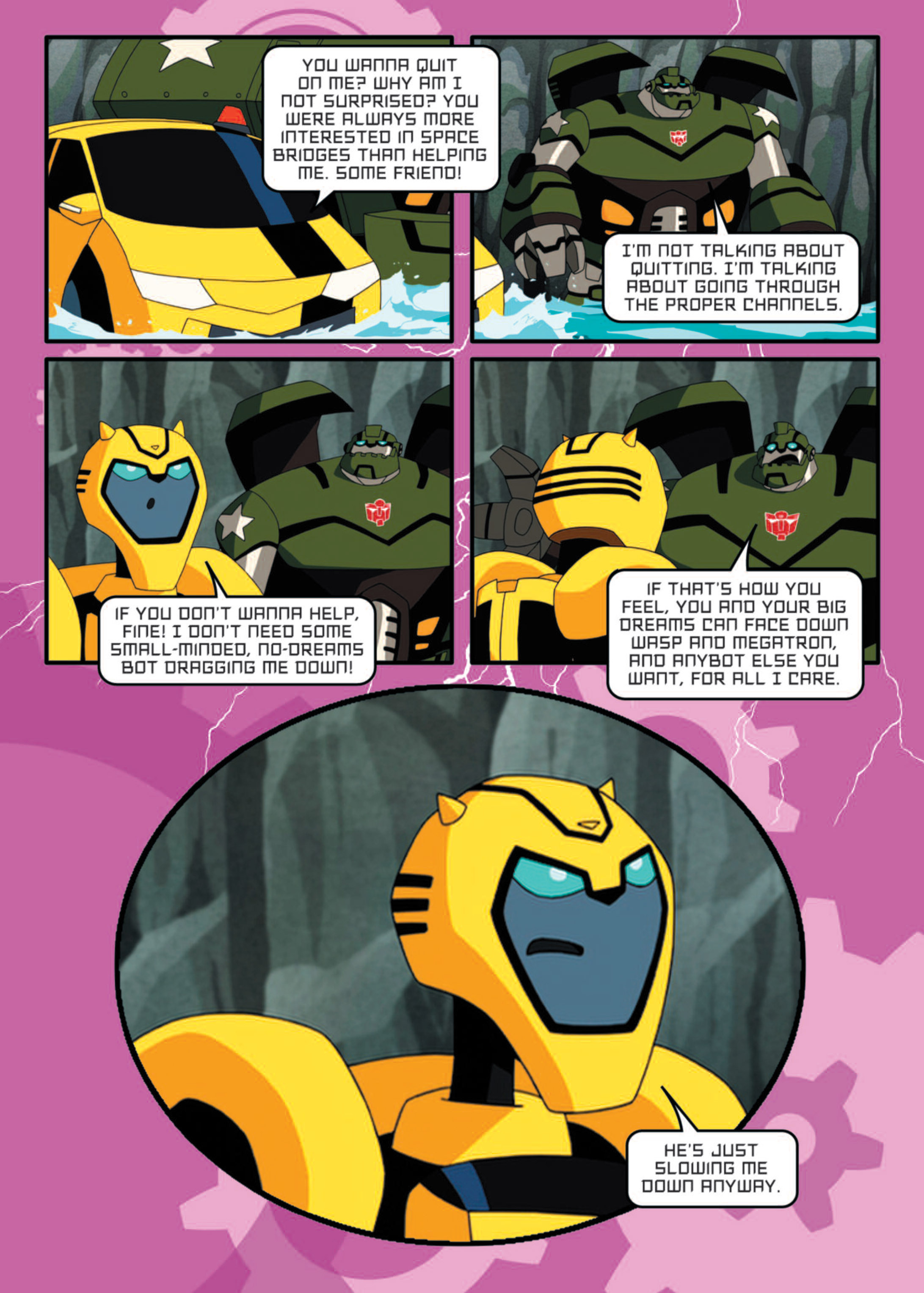 Read online Transformers Animated comic -  Issue #11 - 100