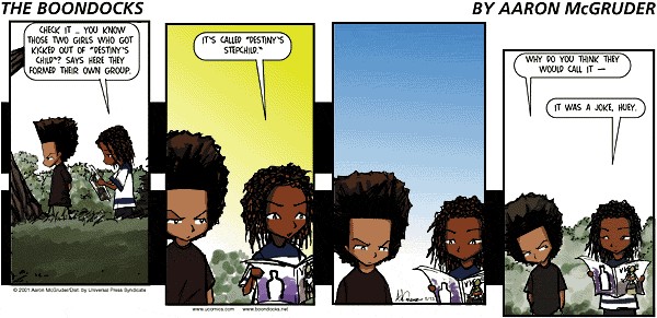 Read online The Boondocks Collection comic -  Issue # Year 2001 - 133