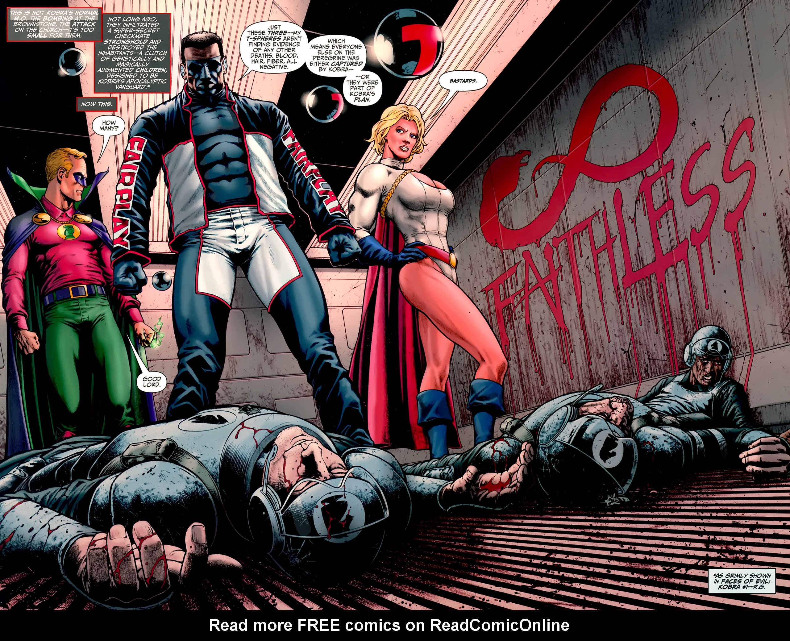 Read online JSA vs. Kobra comic -  Issue #2 - 7