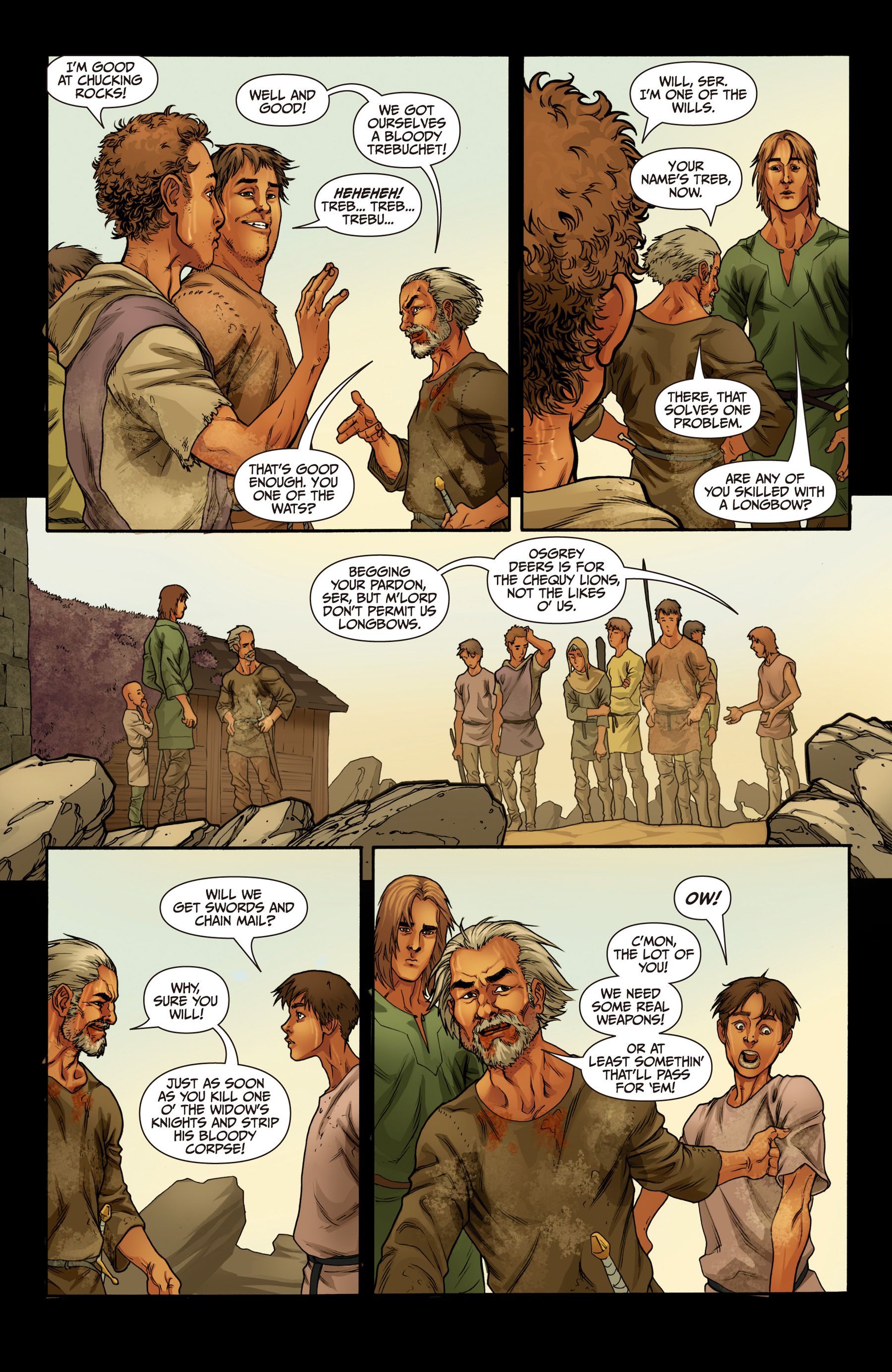 Read online The Sworn Sword: The Graphic Novel comic -  Issue # Full - 36