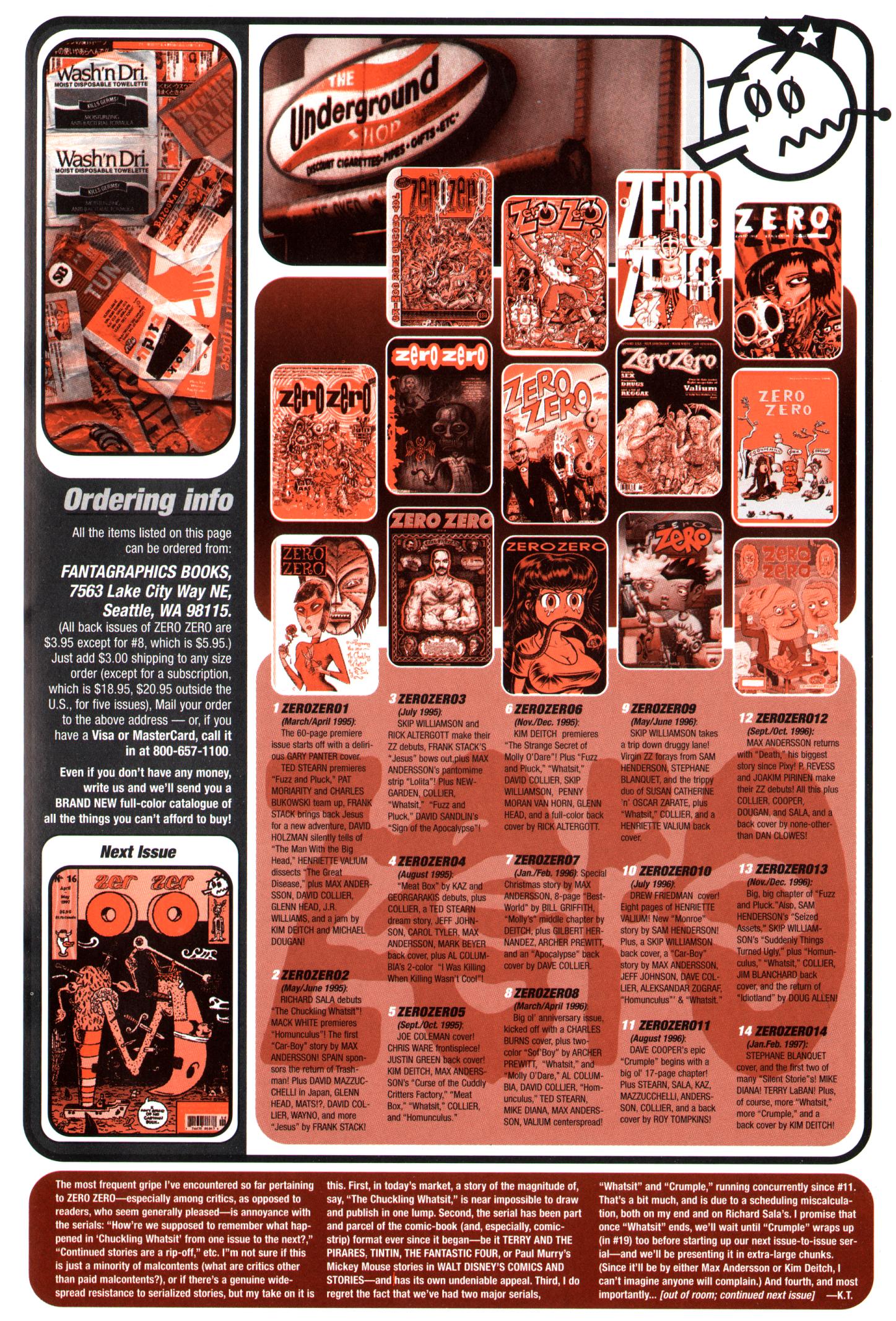 Read online Zero Zero comic -  Issue #15 - 51