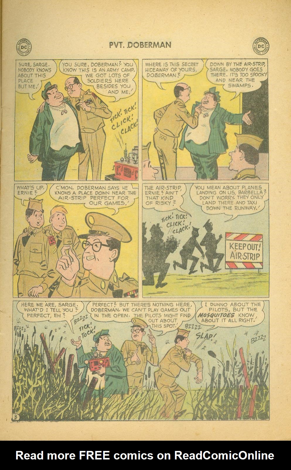Read online Sgt. Bilko's Pvt. Doberman comic -  Issue #4 - 5