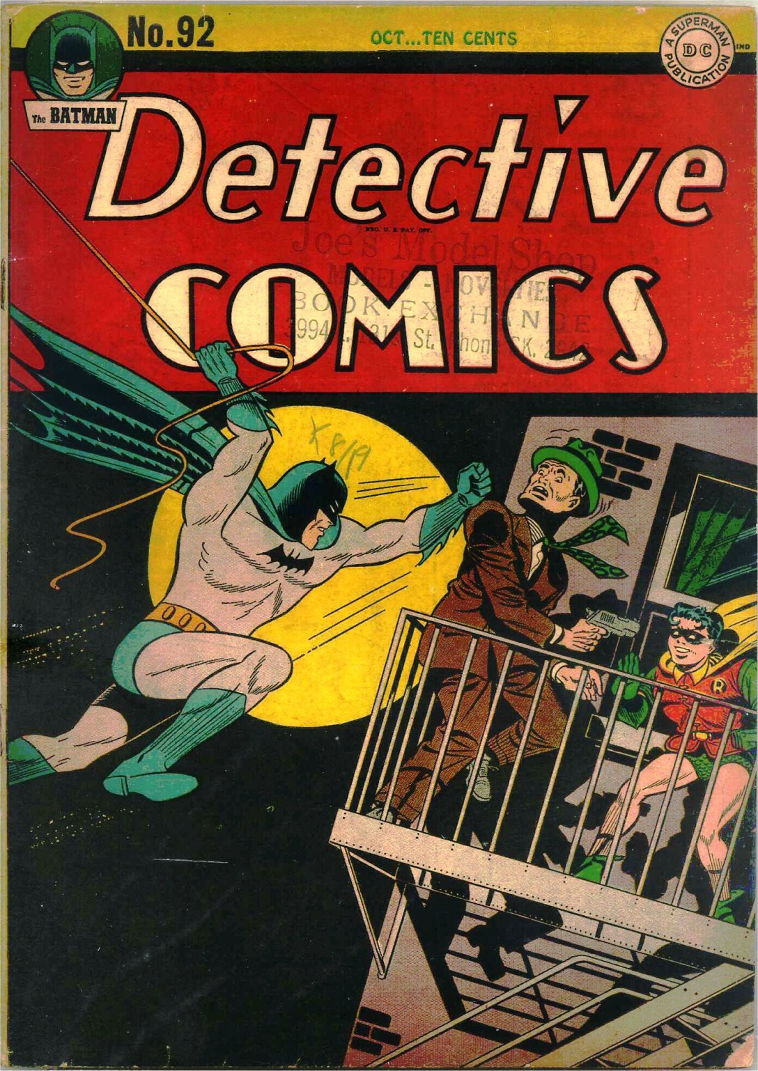 Read online Detective Comics (1937) comic -  Issue #92 - 1