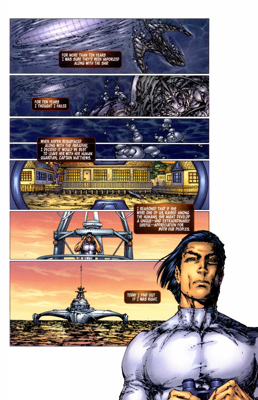 Read online Fathom (1998) comic -  Issue #4 - 5